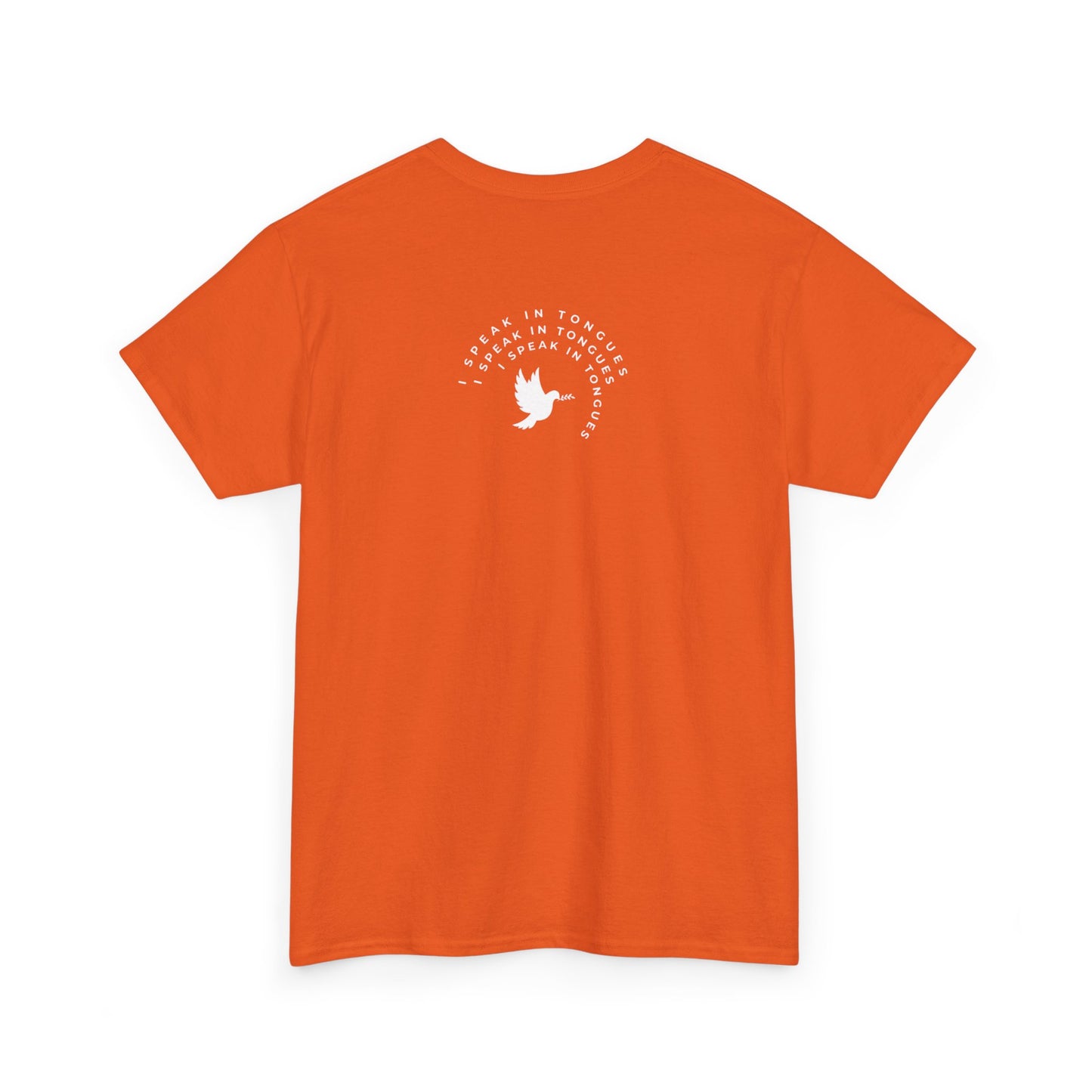 Speak In Tongues White Dove Unisex Cotton T-Shirt