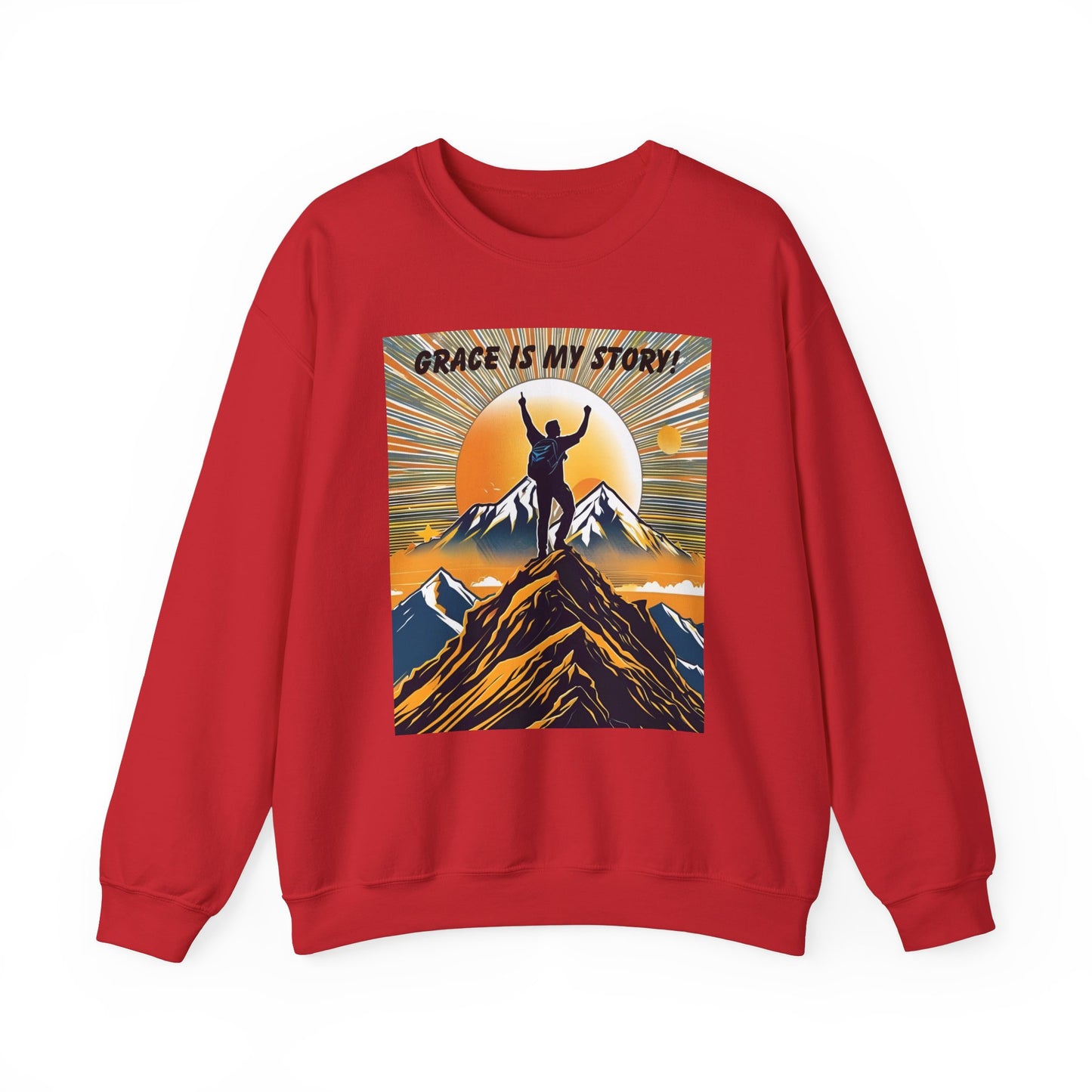 Grace Is My Story Unisex Crewneck Sweatshirt