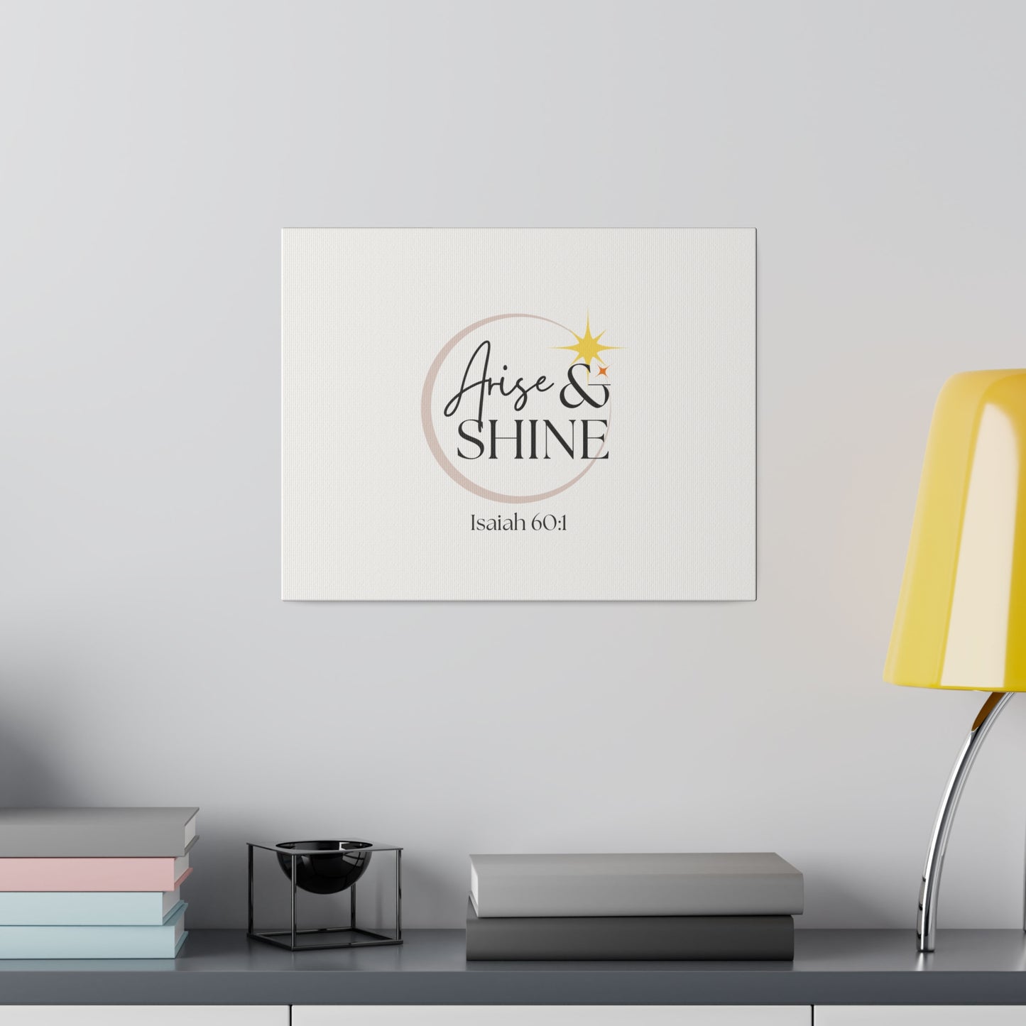 Arise & Shine Original Artwork Matte Canvas
