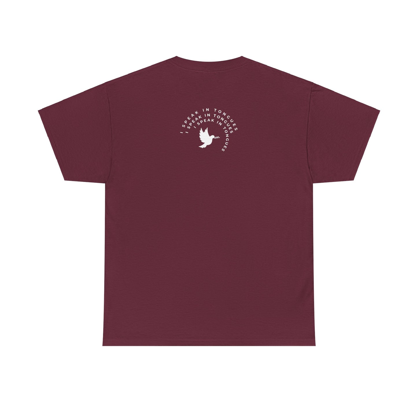 Speak In Tongues White Dove Unisex Cotton T-Shirt