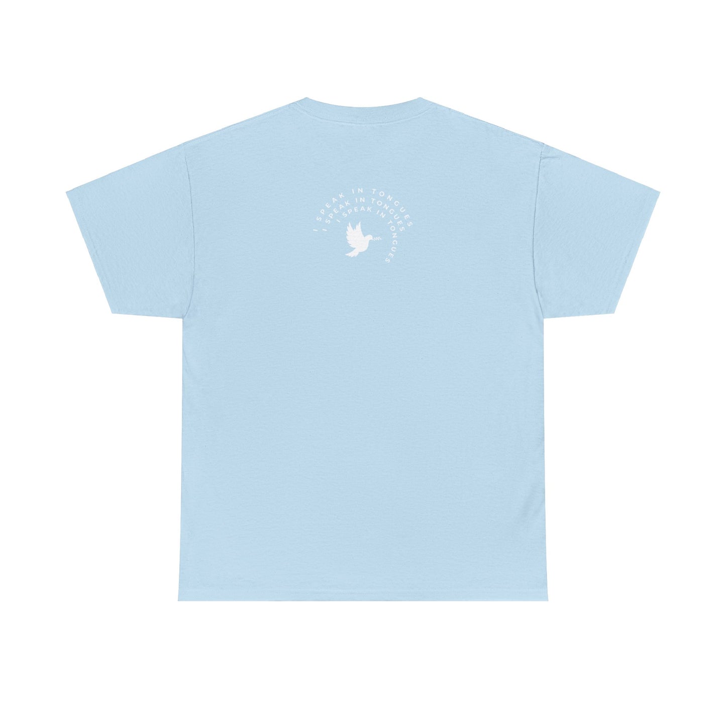 Speak In Tongues White Dove Unisex Cotton T-Shirt