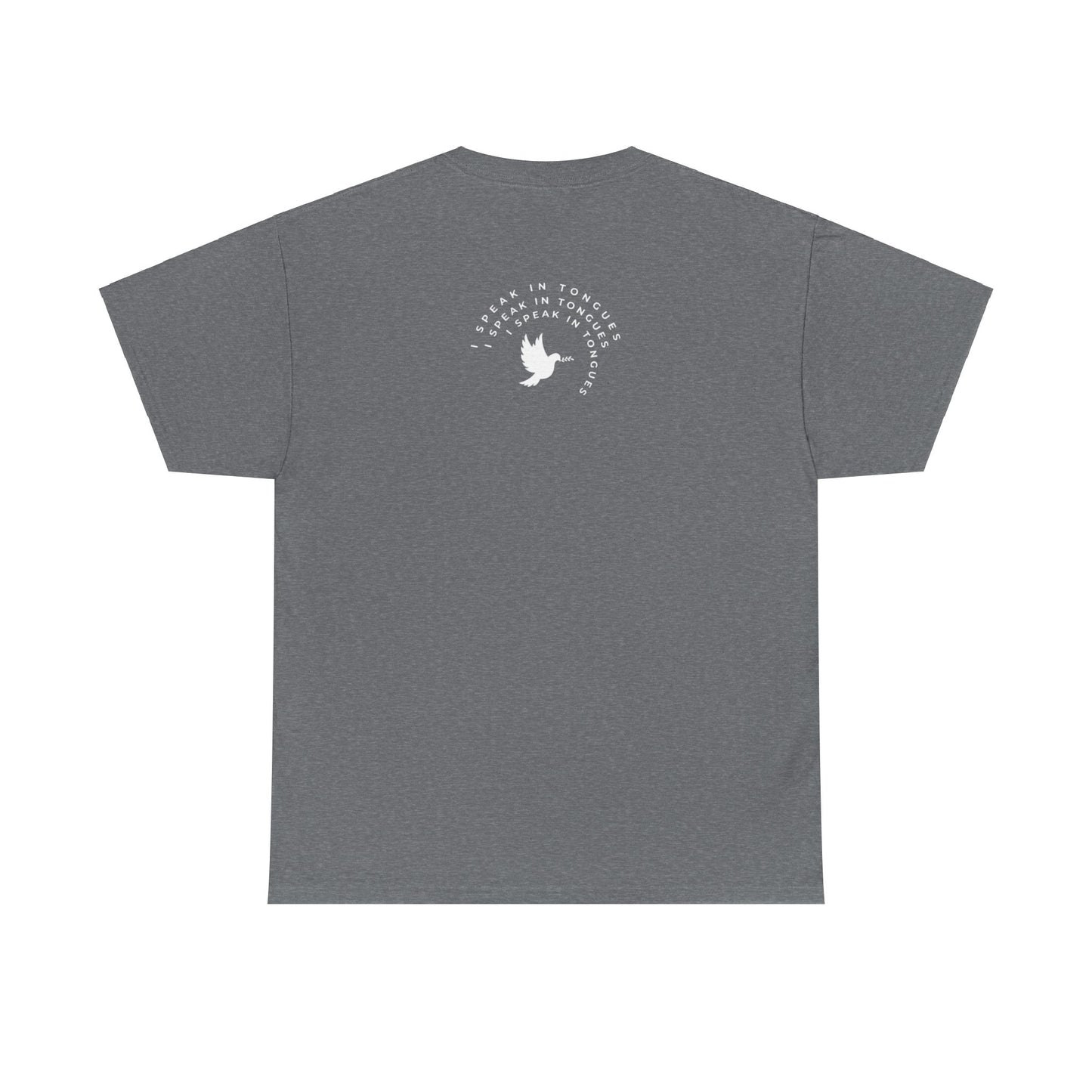 Speak In Tongues White Dove Unisex Cotton T-Shirt