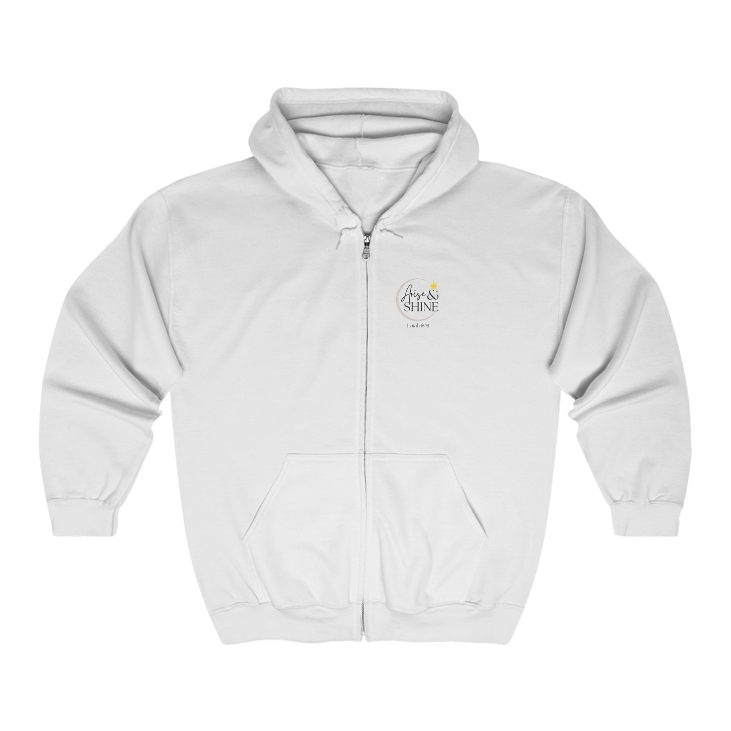 Arise & Shine Unisex Full Zip Hooded Sweatshirt