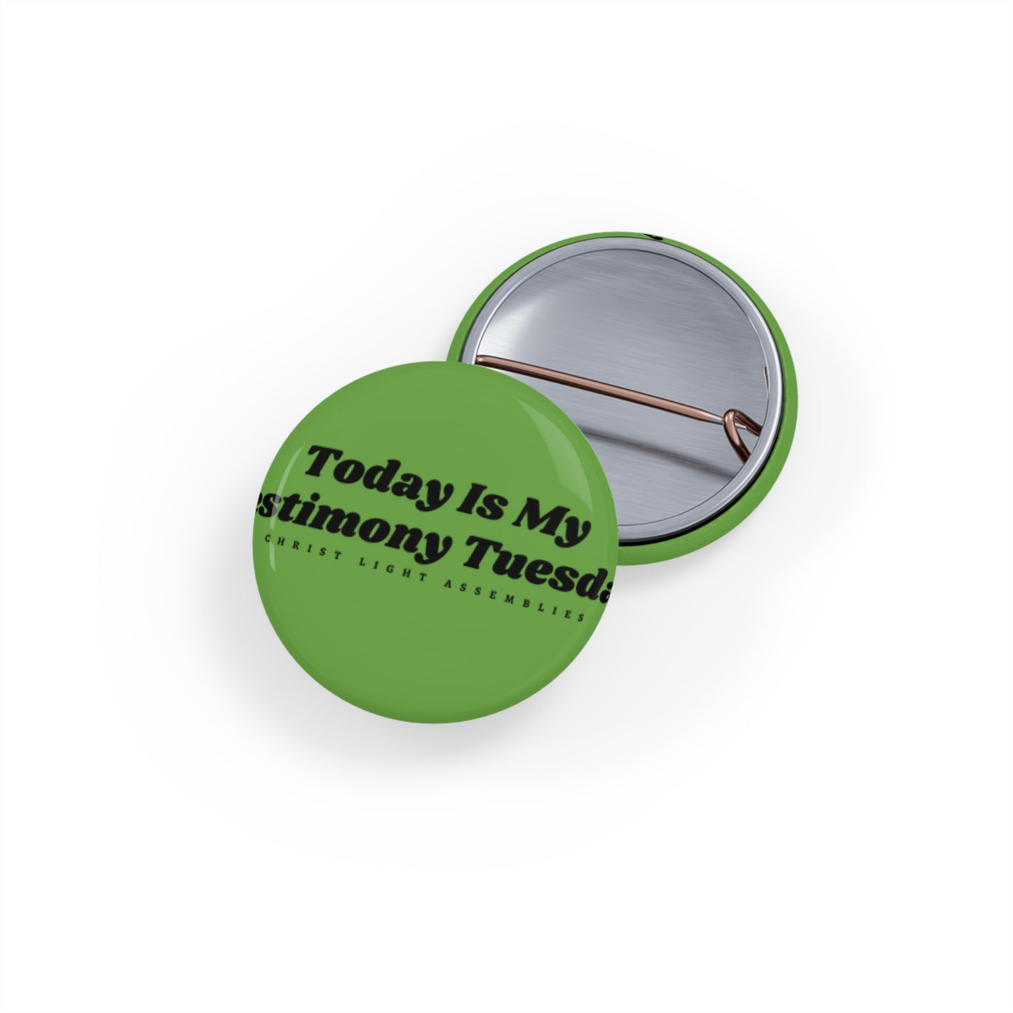 Testimony Tuesday CLA Round Pins
