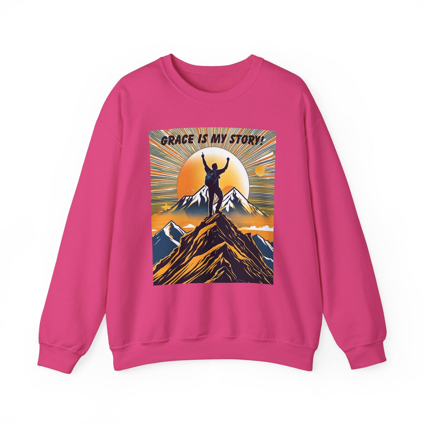 Grace Is My Story Unisex Crewneck Sweatshirt
