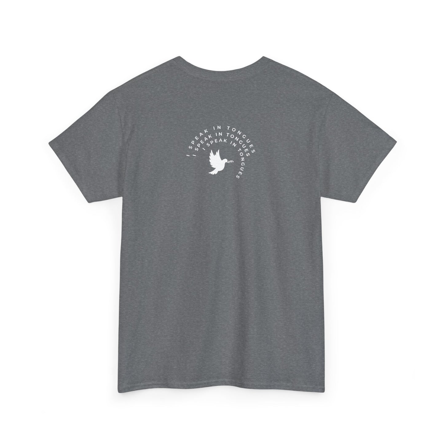 Speak In Tongues White Dove Unisex Cotton T-Shirt