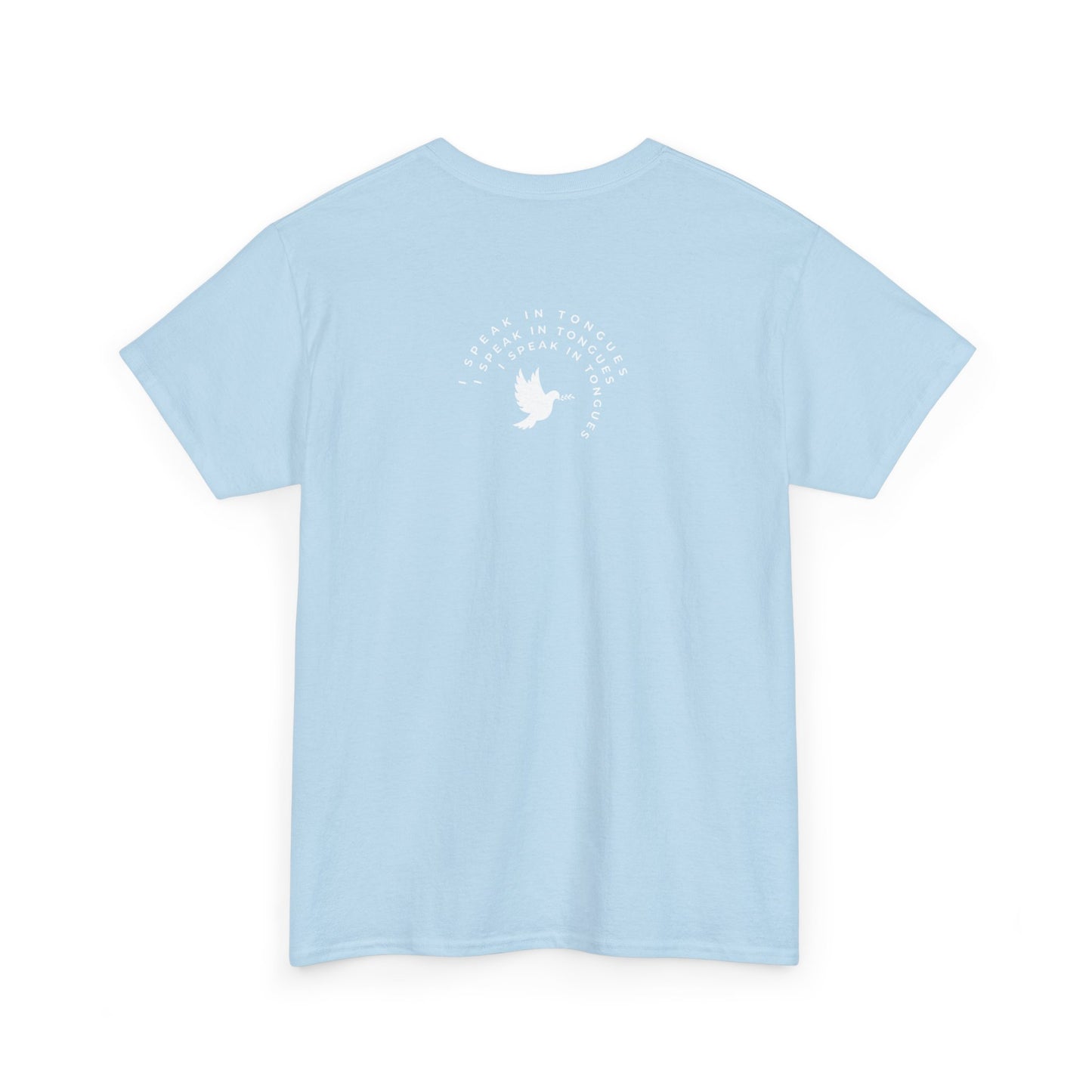 Speak In Tongues White Dove Unisex Cotton T-Shirt