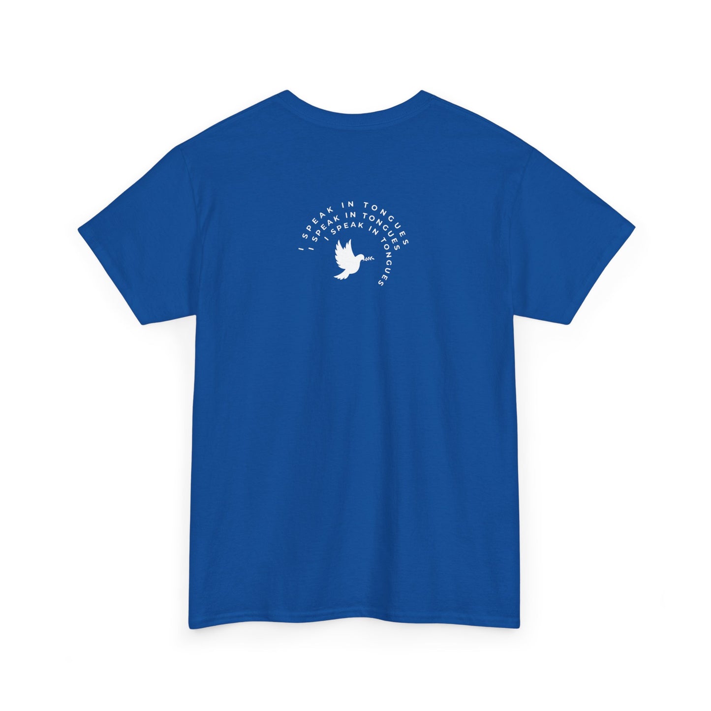Speak In Tongues White Dove Unisex Cotton T-Shirt