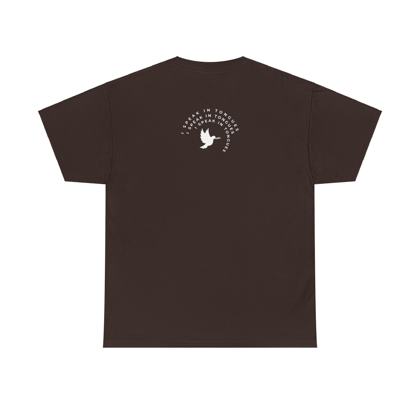 Speak In Tongues White Dove Unisex Cotton T-Shirt