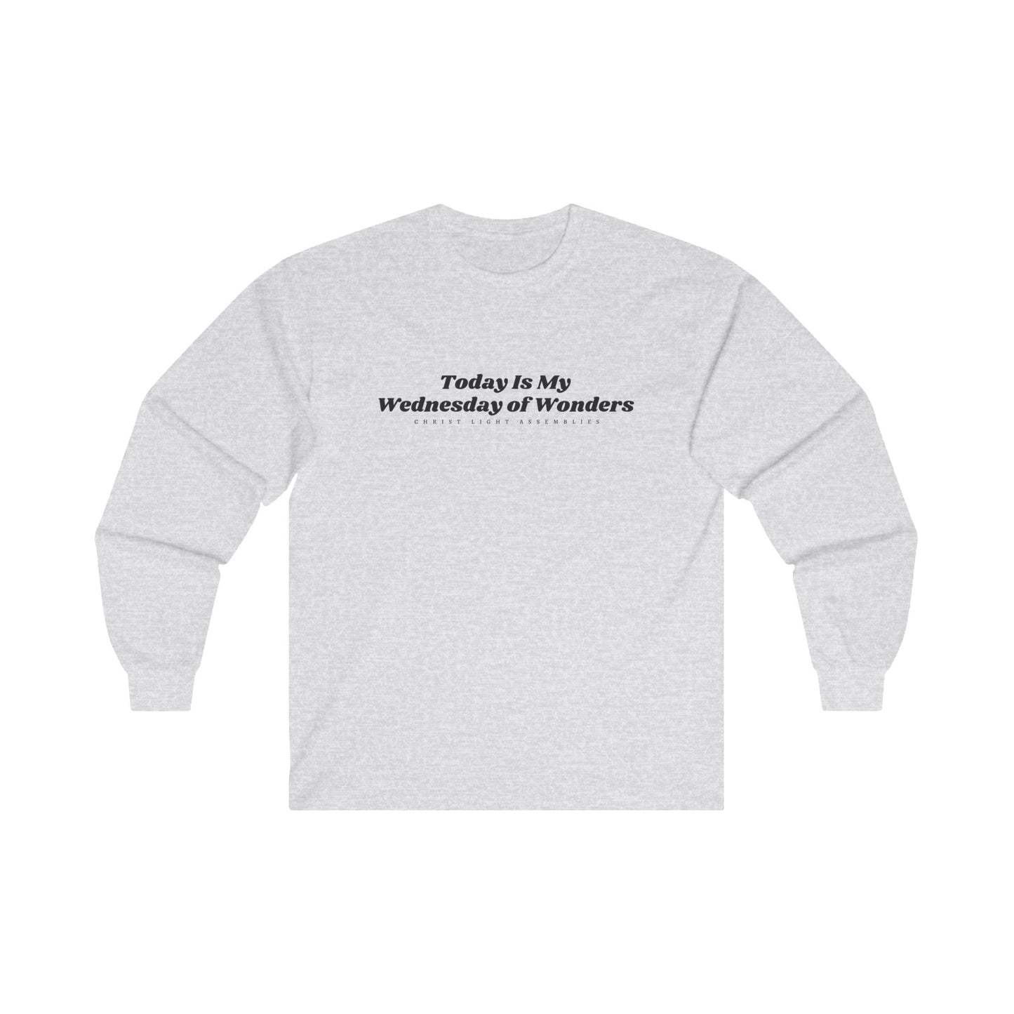 Wednesday of Wonders CLA Unisex Ultra Cotton Long Sleeve T-Shirt