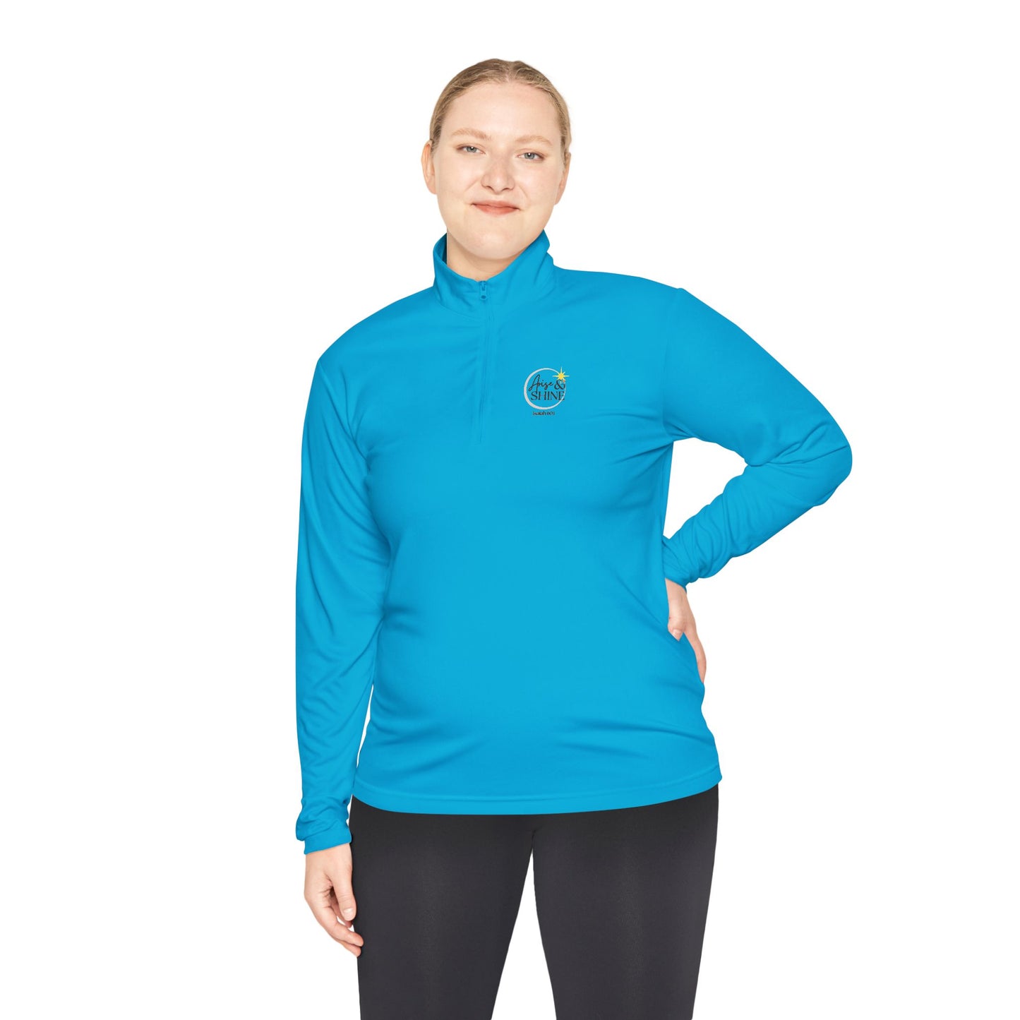Arise & Shine Unisex Quarter-Zip Pullover