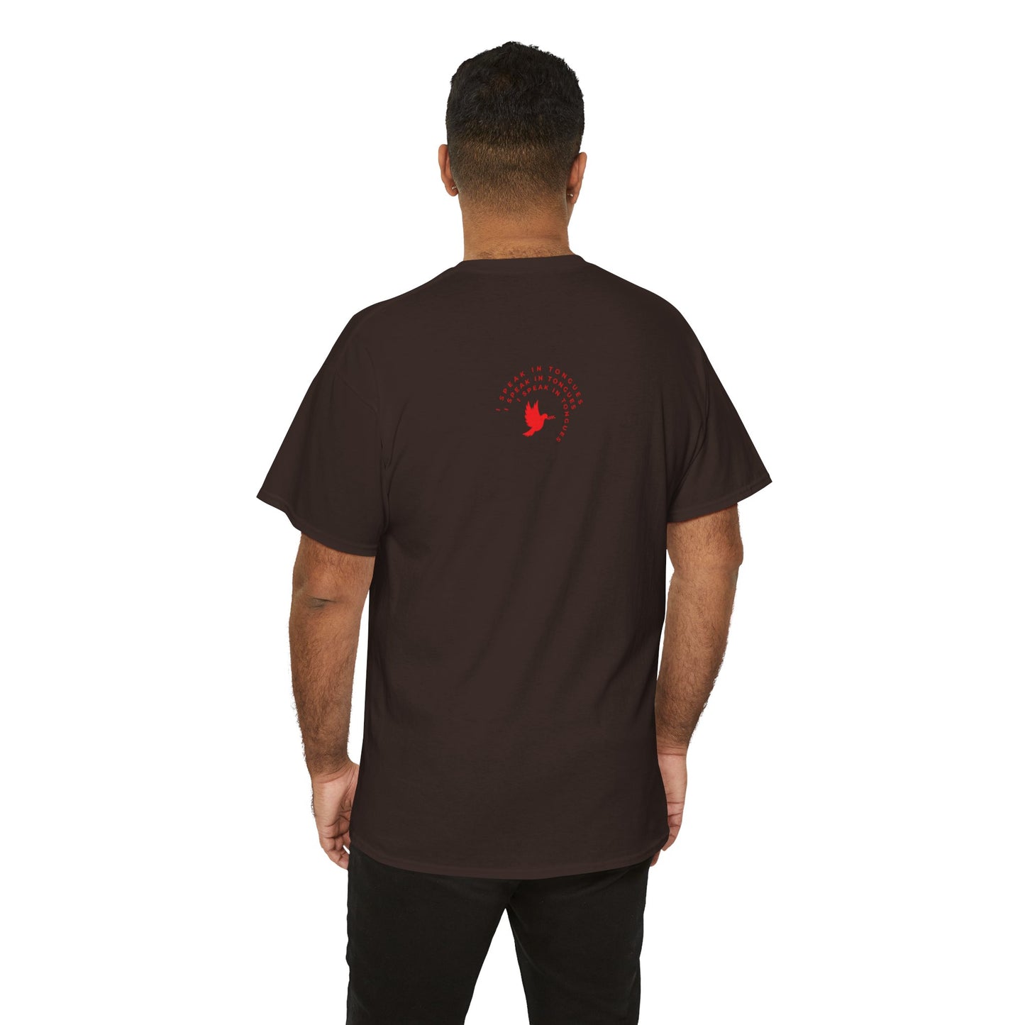 Speak In Tongues Red Dove Unisex Cotton T-Shirt