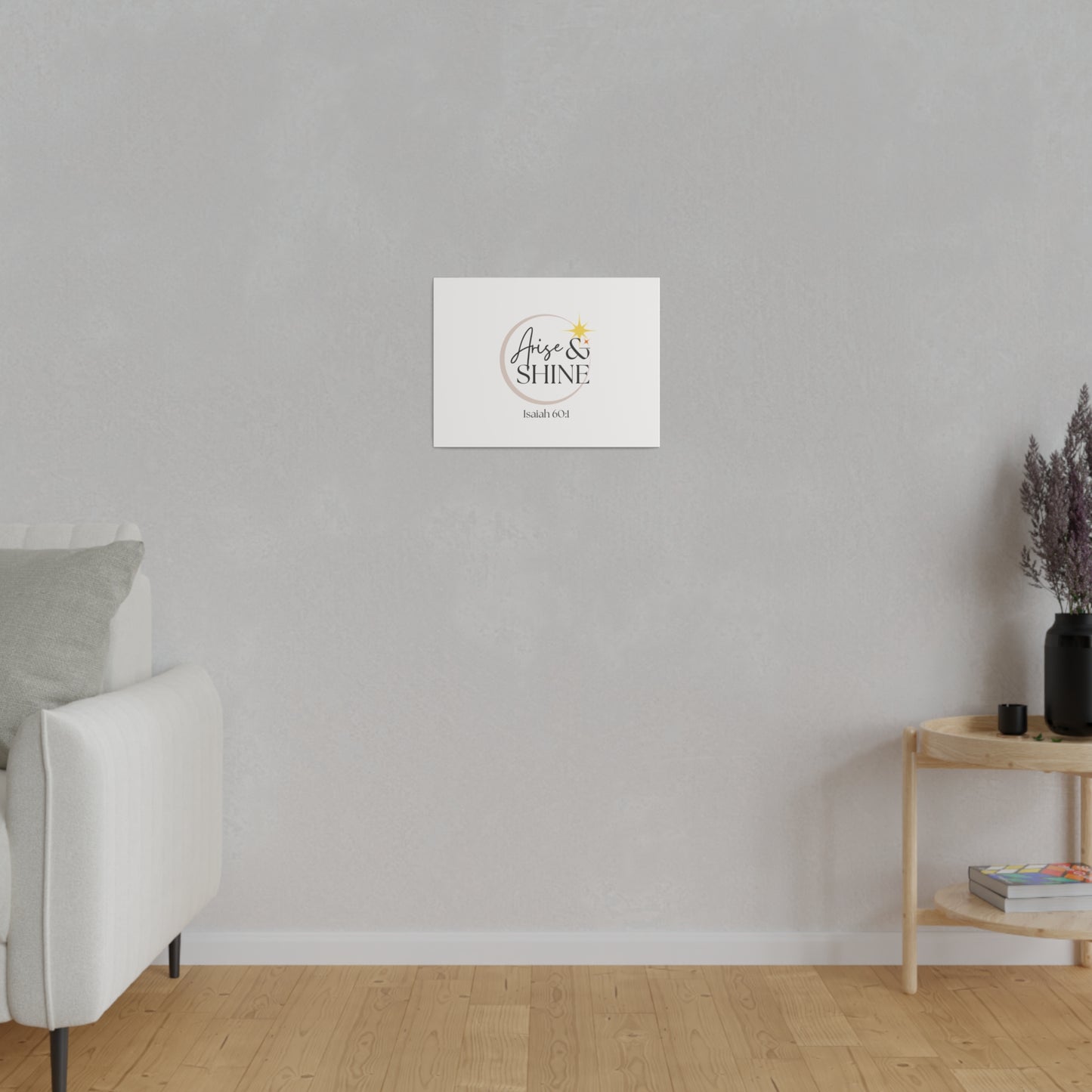 Arise & Shine Original Artwork Matte Canvas