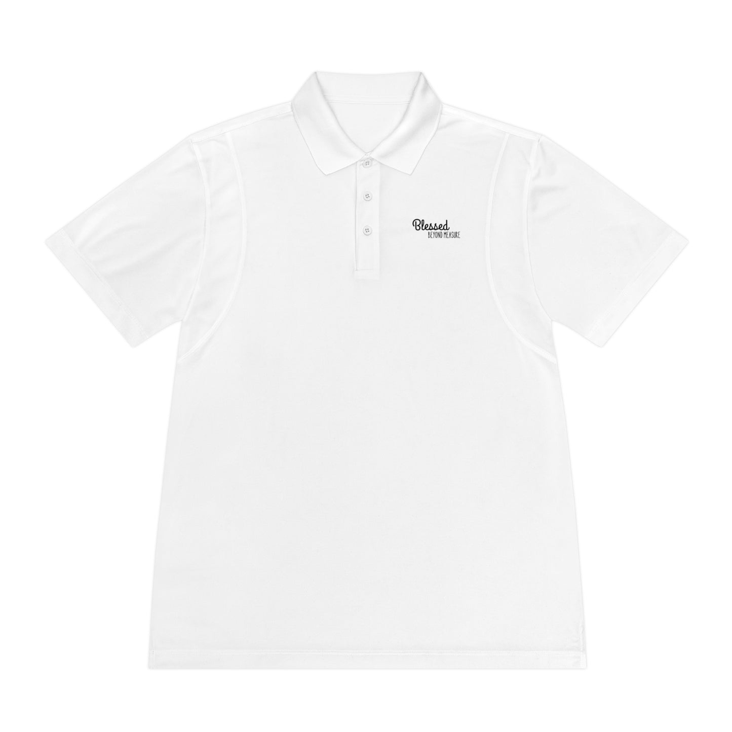 Blessed Beyond Measure Men's Sport Polo Shirt