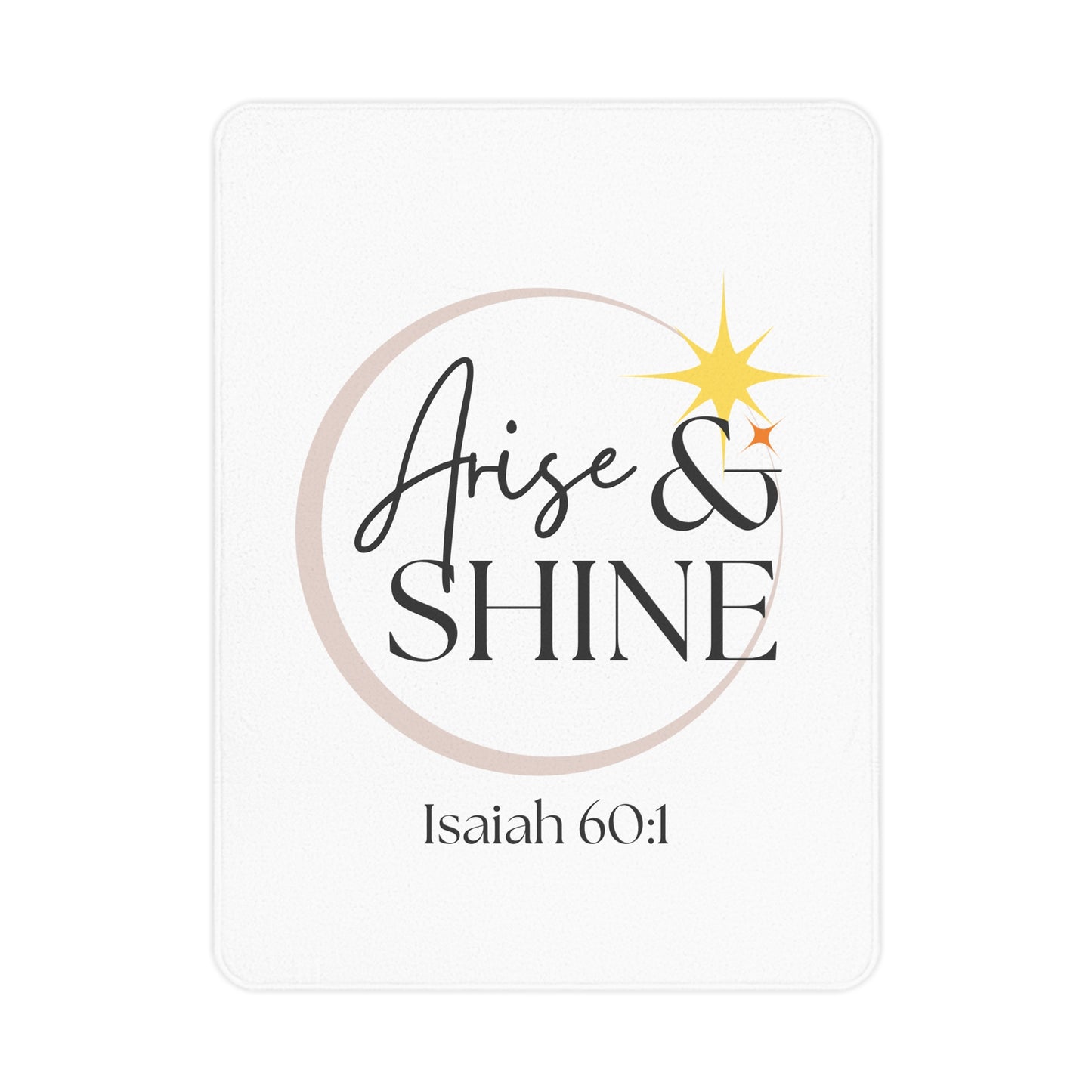 Arise & Shine Toddler Blanket