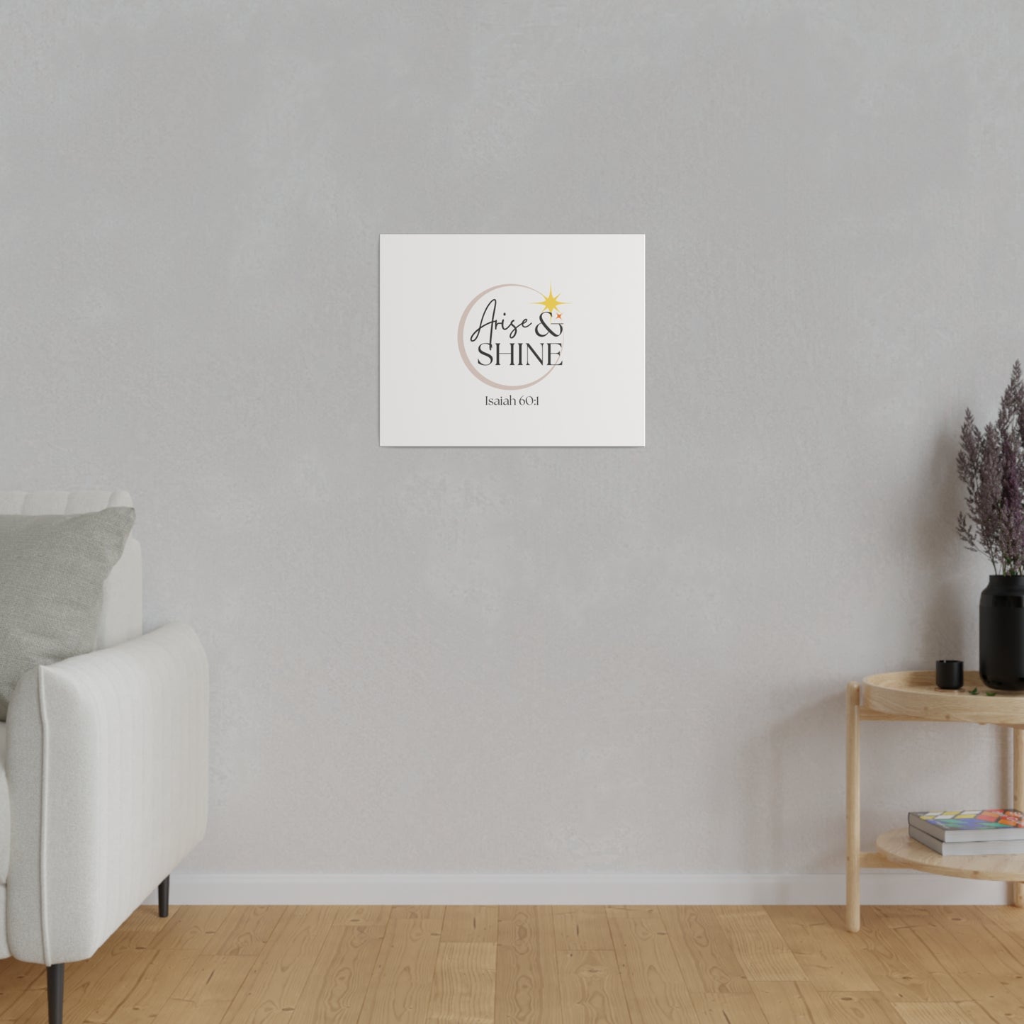 Arise & Shine Original Artwork Matte Canvas