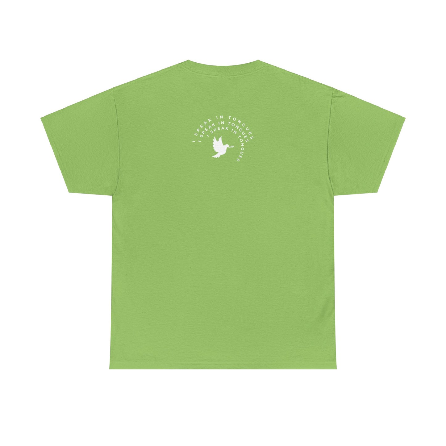 Speak In Tongues White Dove Unisex Cotton T-Shirt