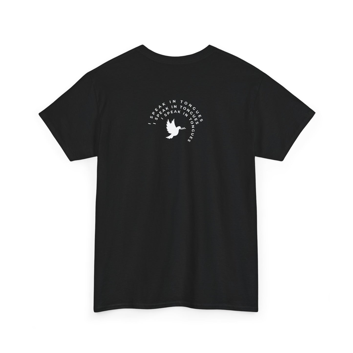 Speak In Tongues White Dove Unisex Cotton T-Shirt