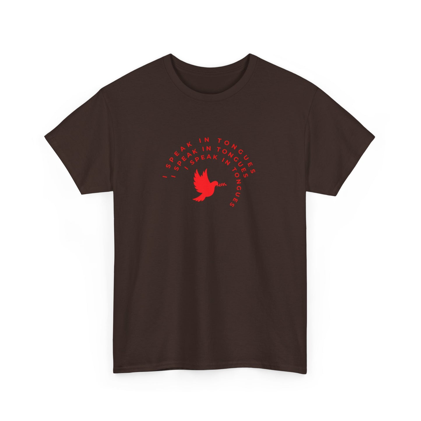 Speak In Tongues Red Dove Unisex Cotton T-Shirt