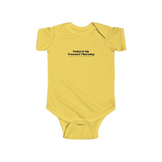 Treasure Thursday CLA Infant Fine Jersey Bodysuit