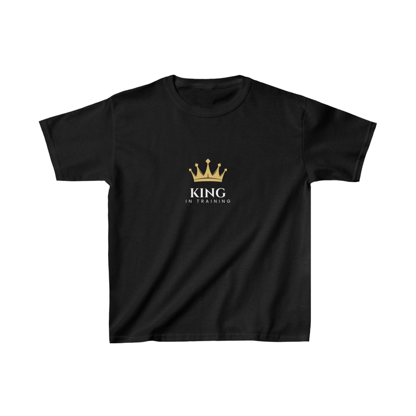 King in Training Kids Cotton T-Shirt