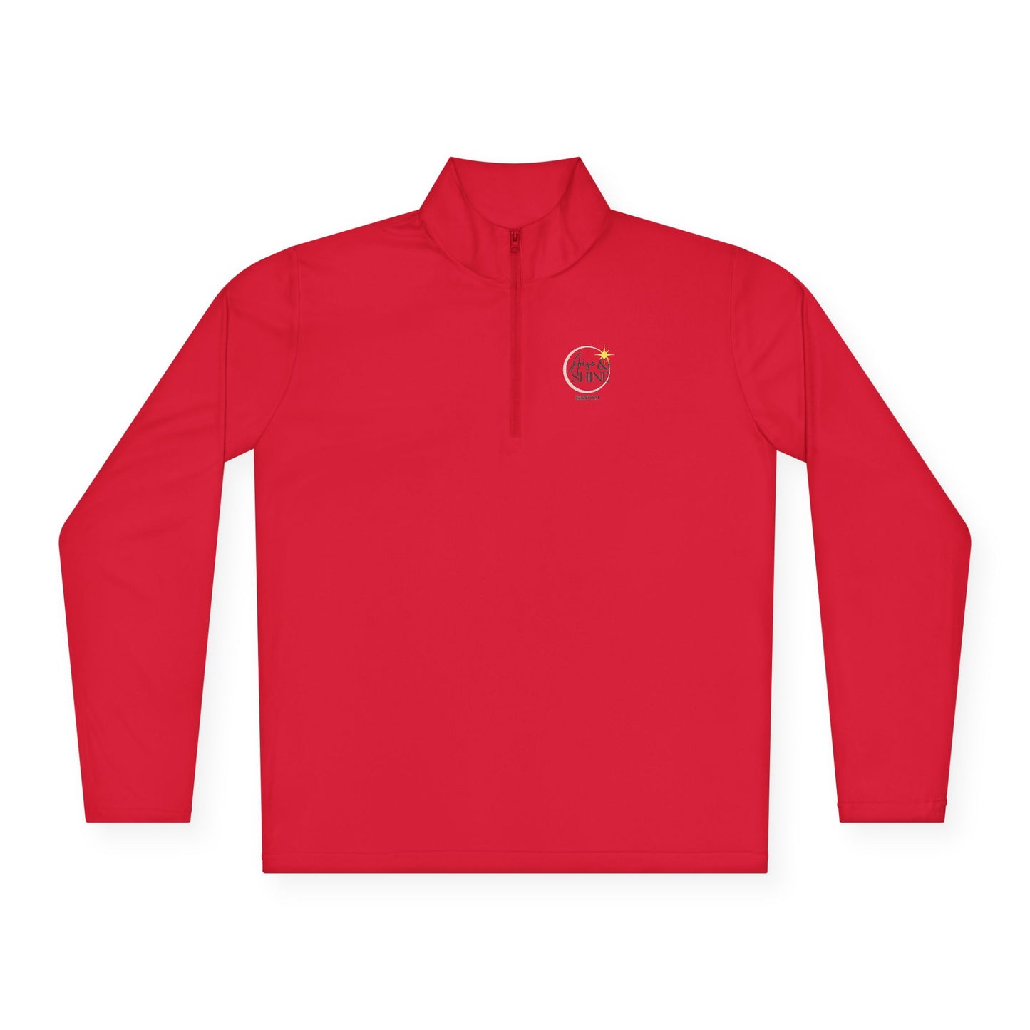Arise & Shine Unisex Quarter-Zip Pullover