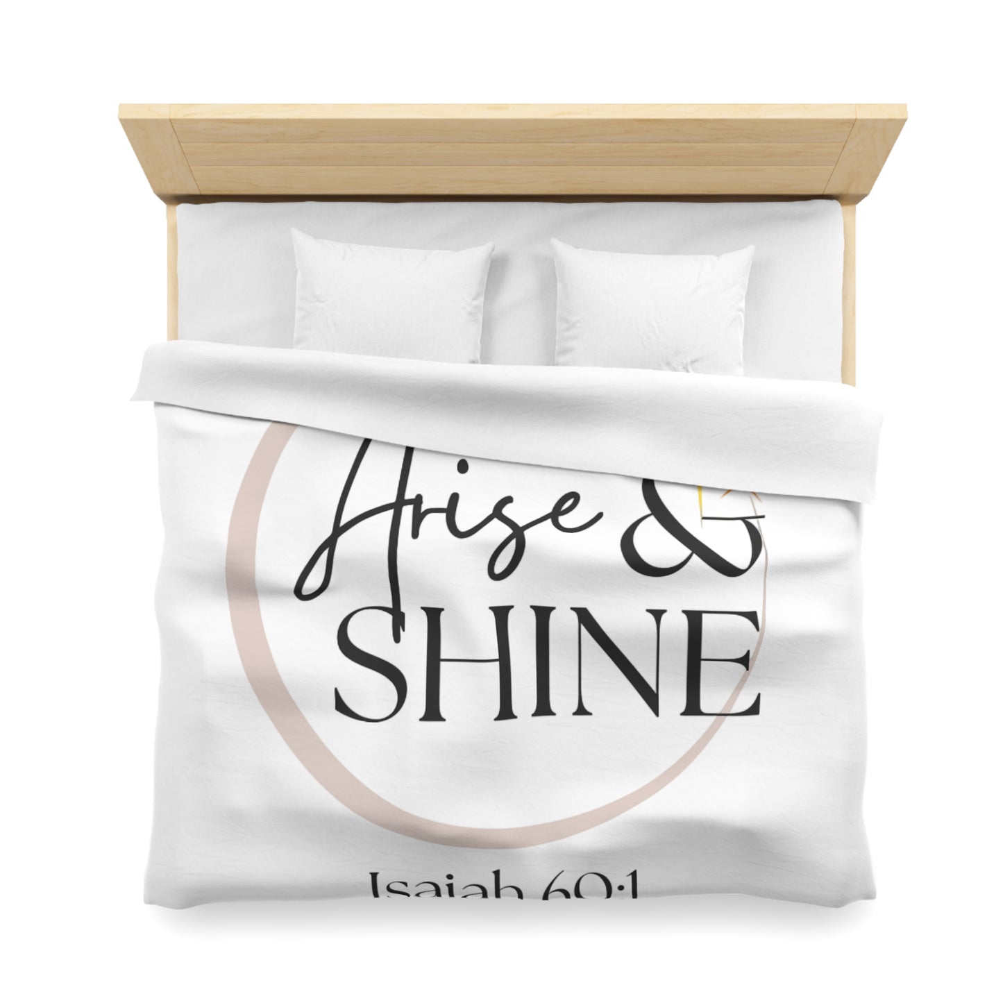 Arise & Shine Microfibre Duvet Cover