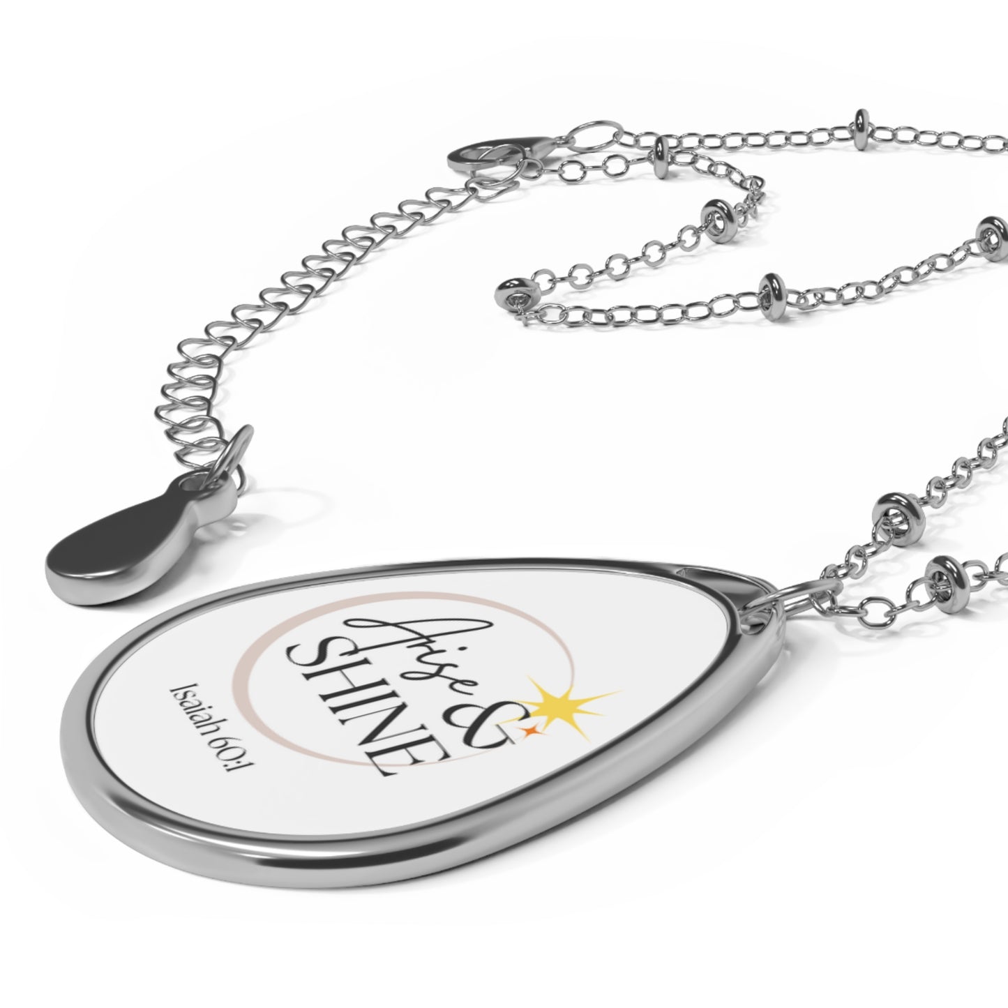 Arise & Shine Oval Necklace