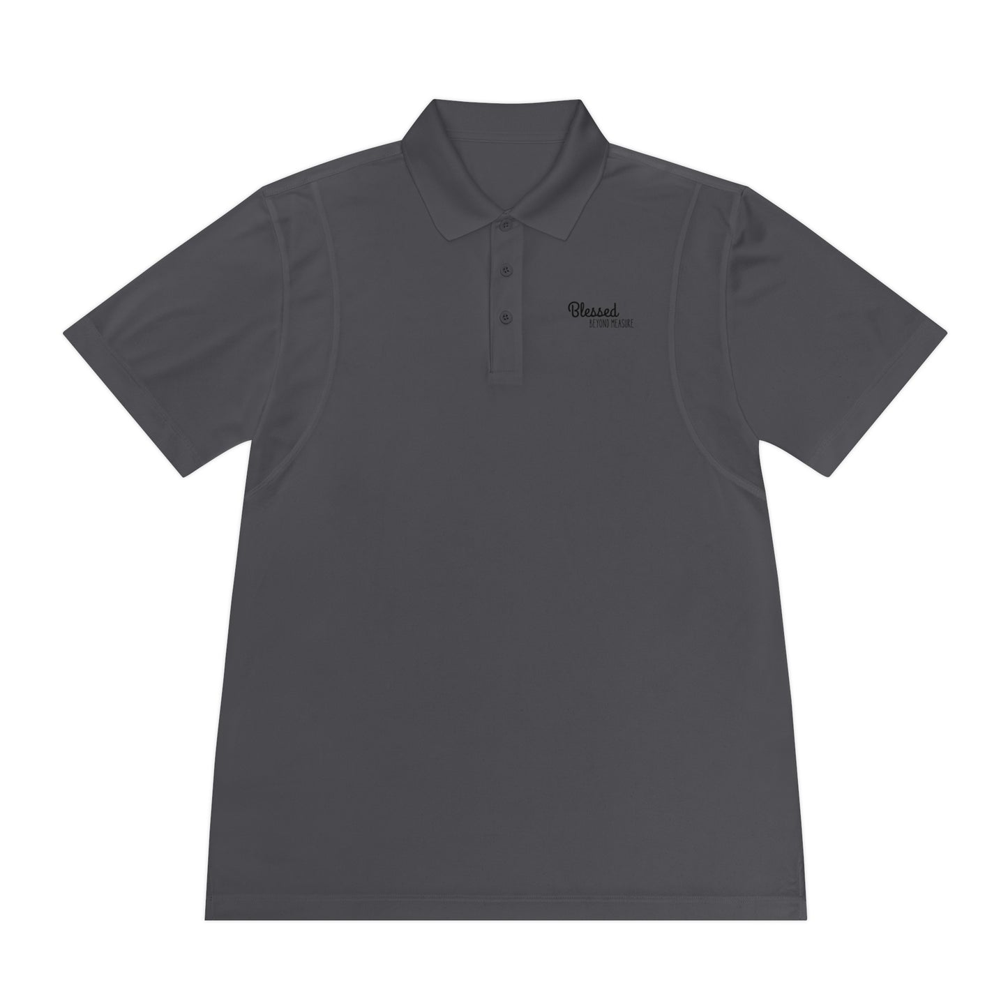 Blessed Beyond Measure Men's Sport Polo Shirt