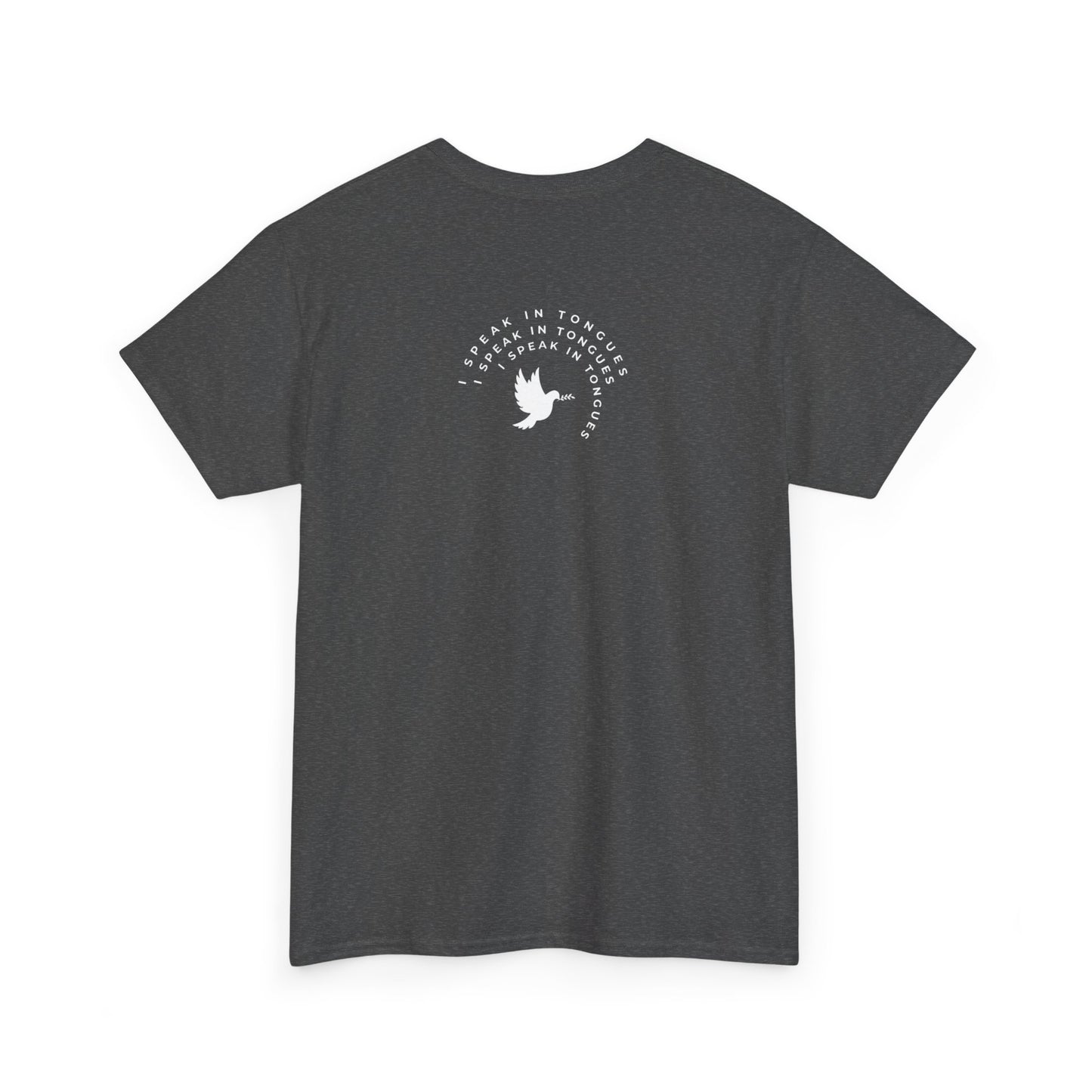 Speak In Tongues White Dove Unisex Cotton T-Shirt