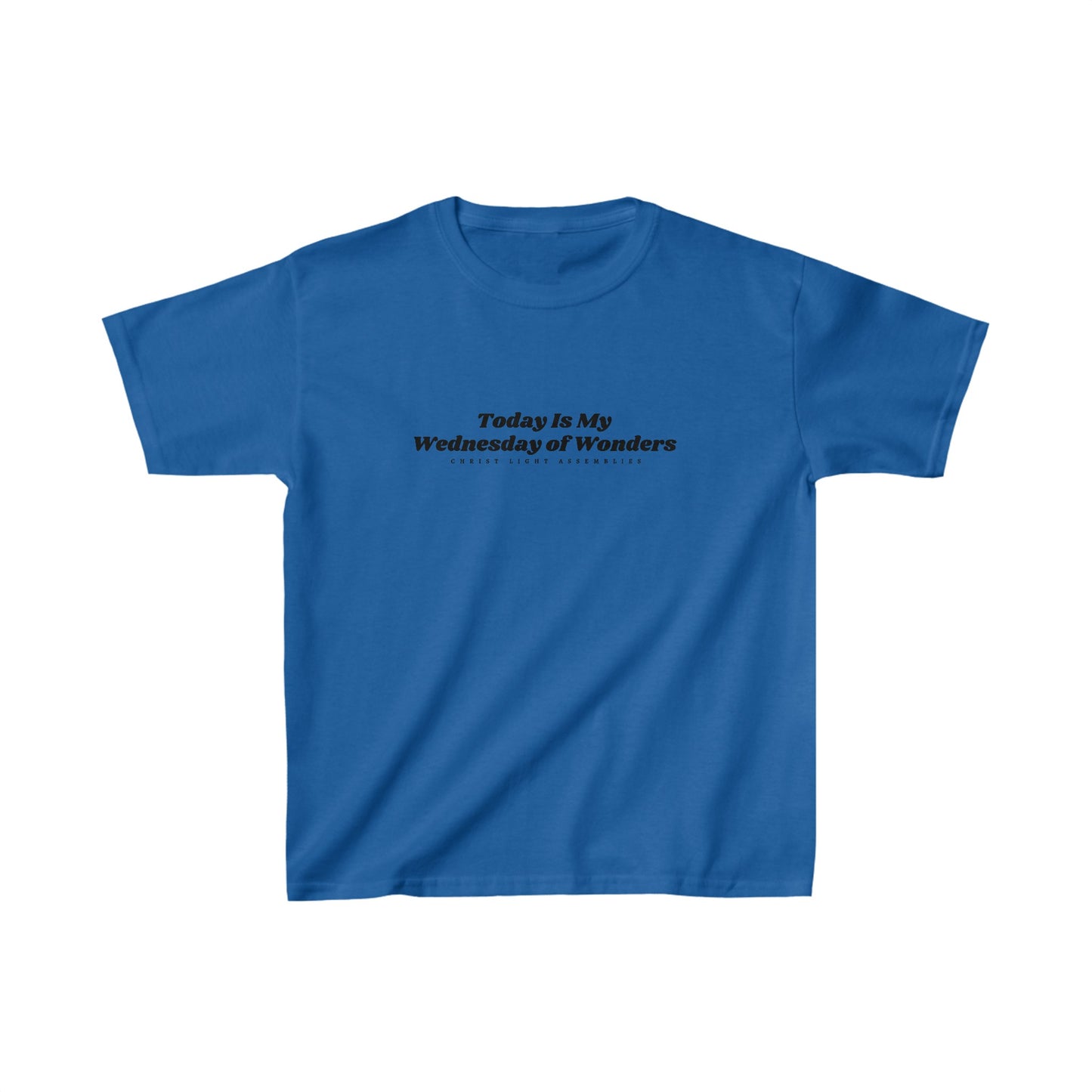 Wednesday of Wonders CLA Kids Cotton T-Shirt