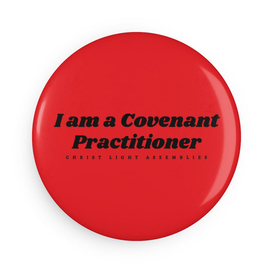Covenant Practitioner Button Magnet - Round (1 & 10 pcs)