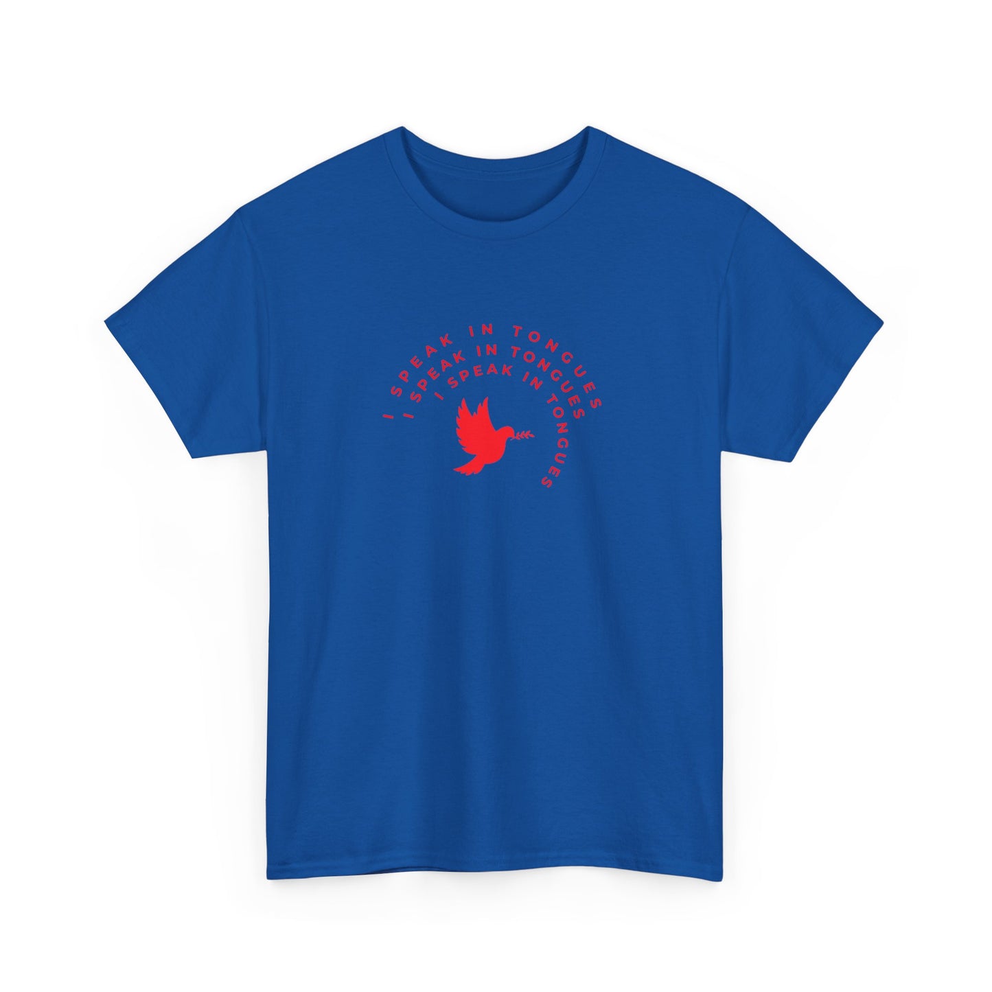 Speak In Tongues Red Dove Unisex Cotton T-Shirt