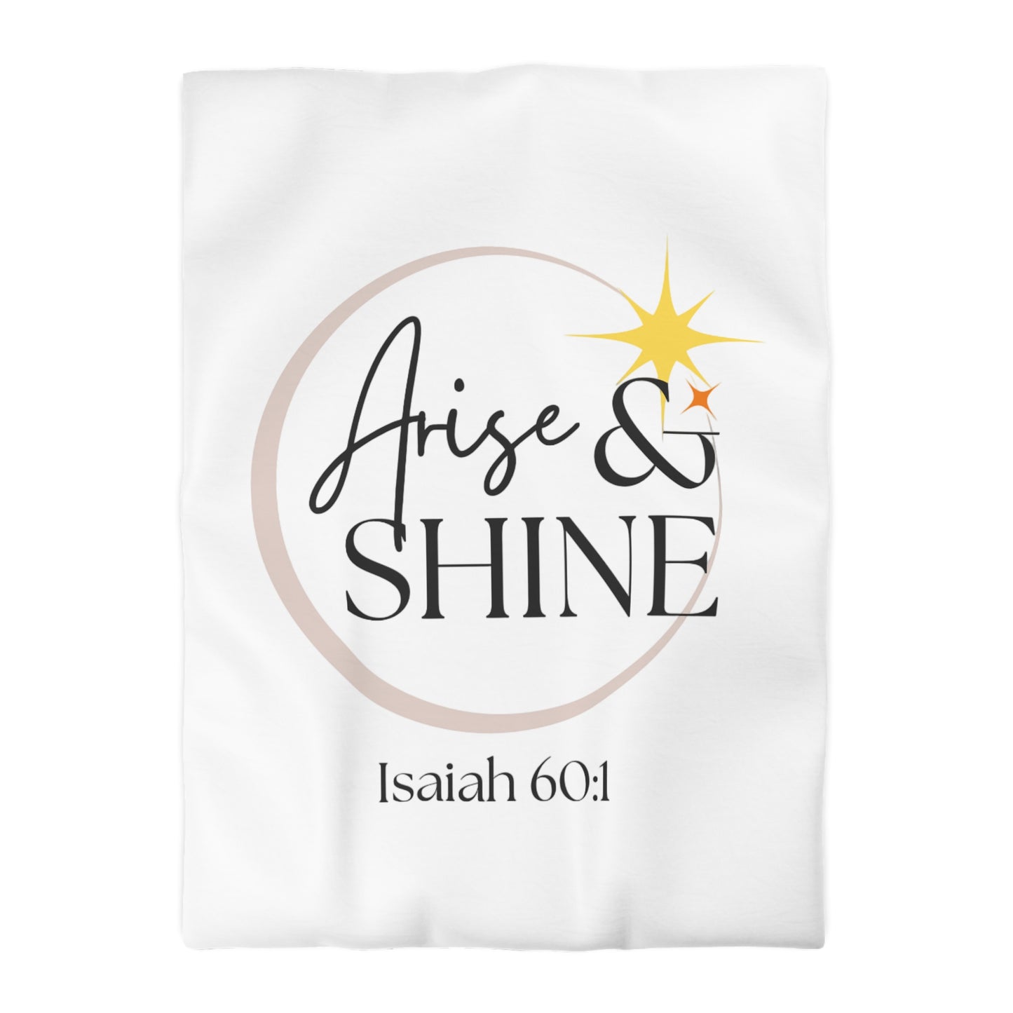 Arise & Shine Microfibre Duvet Cover