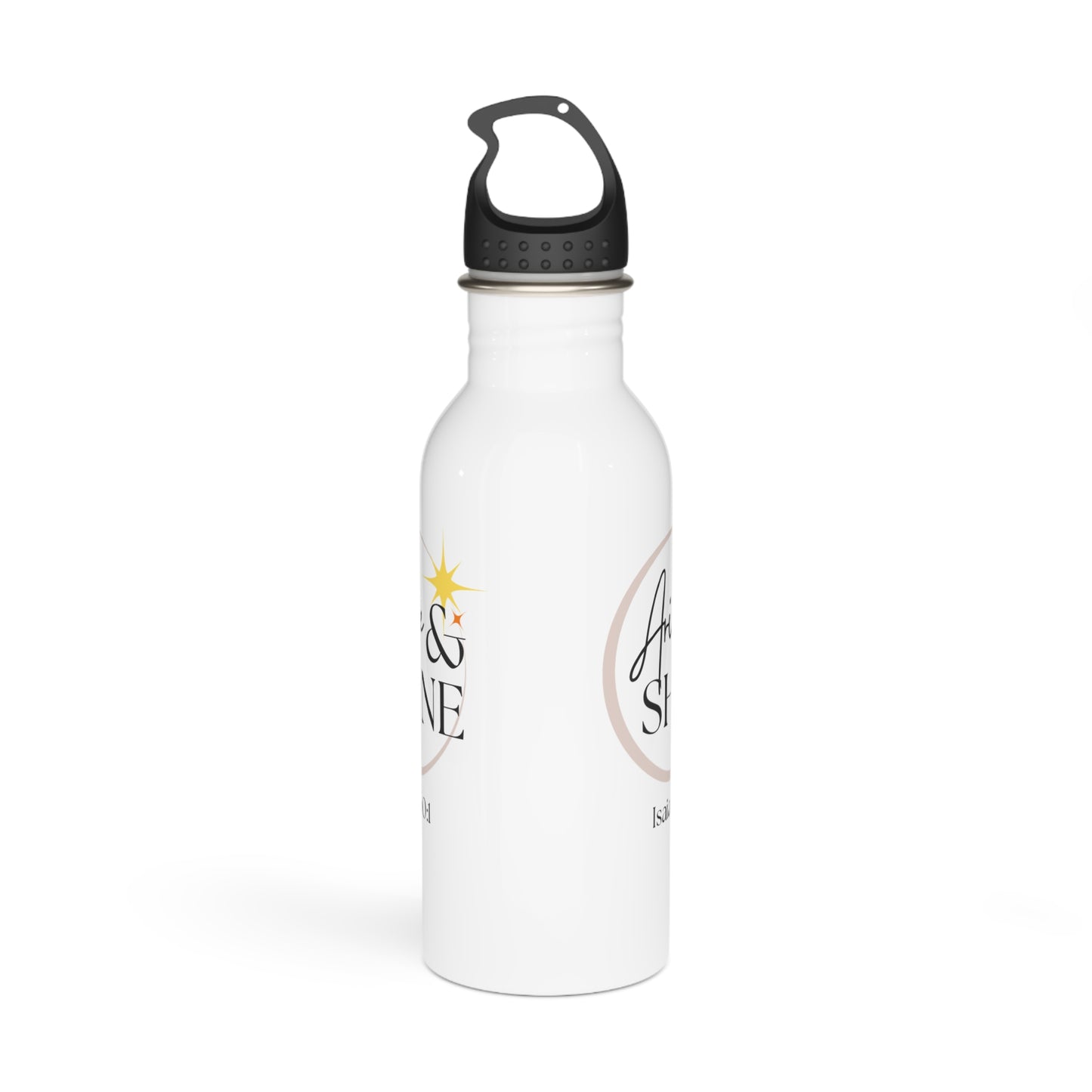 Arise & Shine Stainless Steel Water Bottle