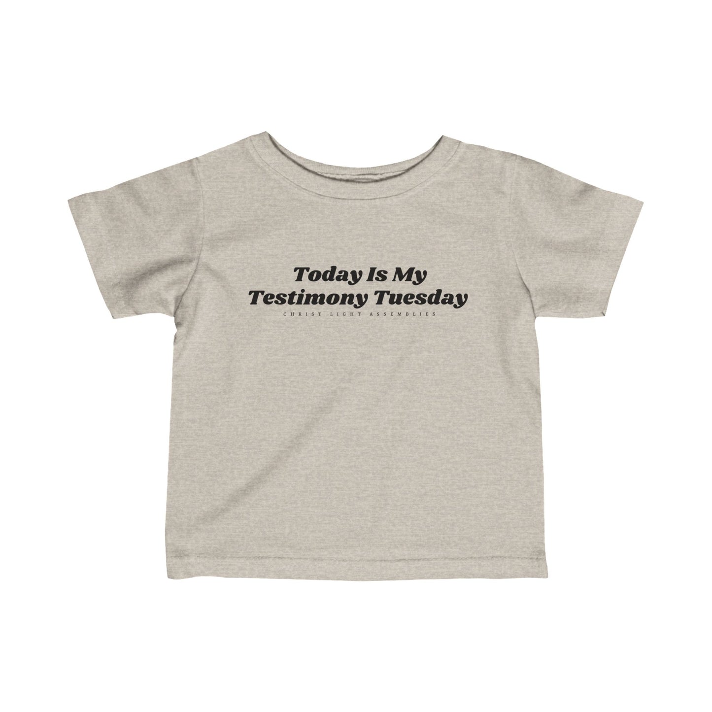 Testimony Tuesday CLA Infant Fine Jersey T-Shirt