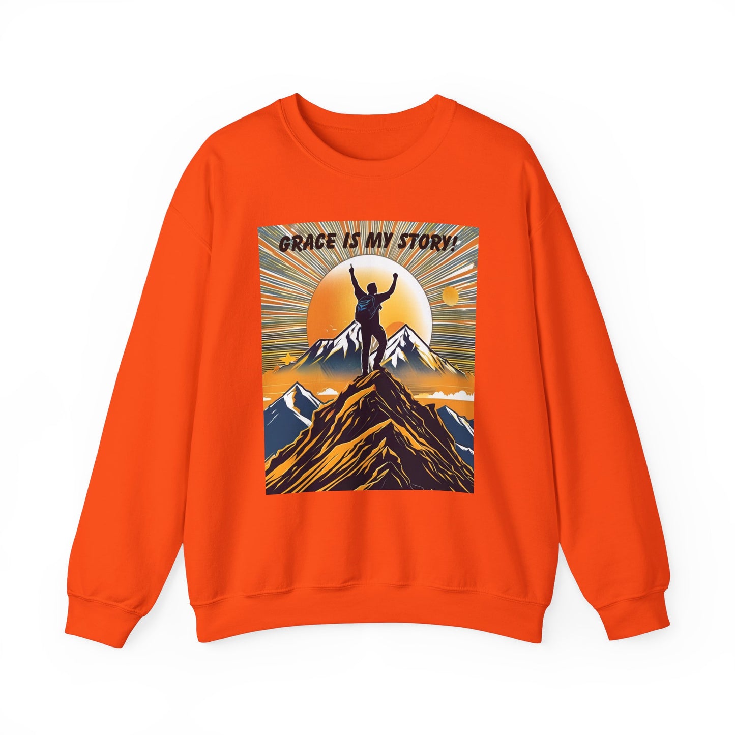 Grace Is My Story Unisex Crewneck Sweatshirt