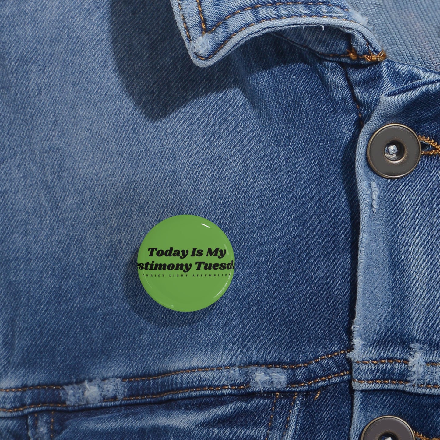 Testimony Tuesday CLA Round Pins