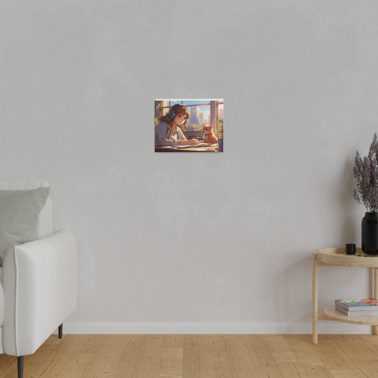 Time to Focus Original Art Matte Canvas
