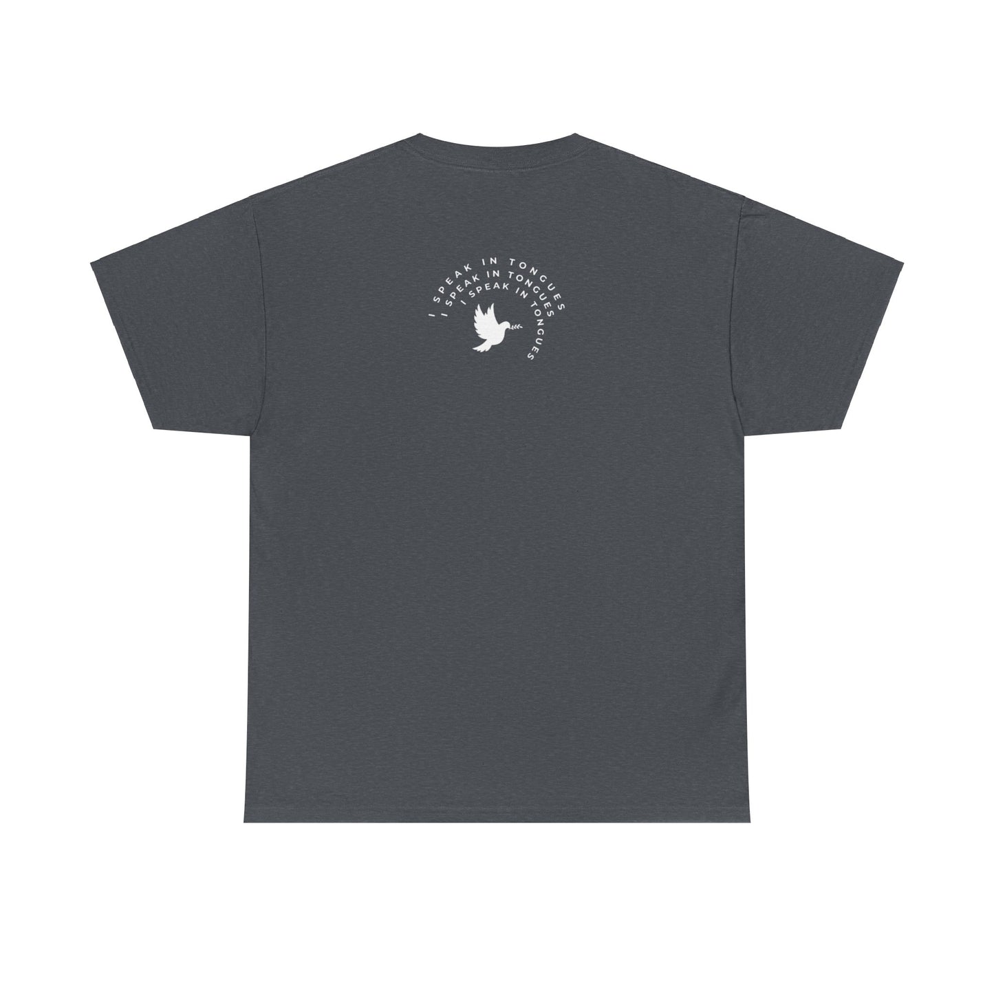 Speak In Tongues White Dove Unisex Cotton T-Shirt