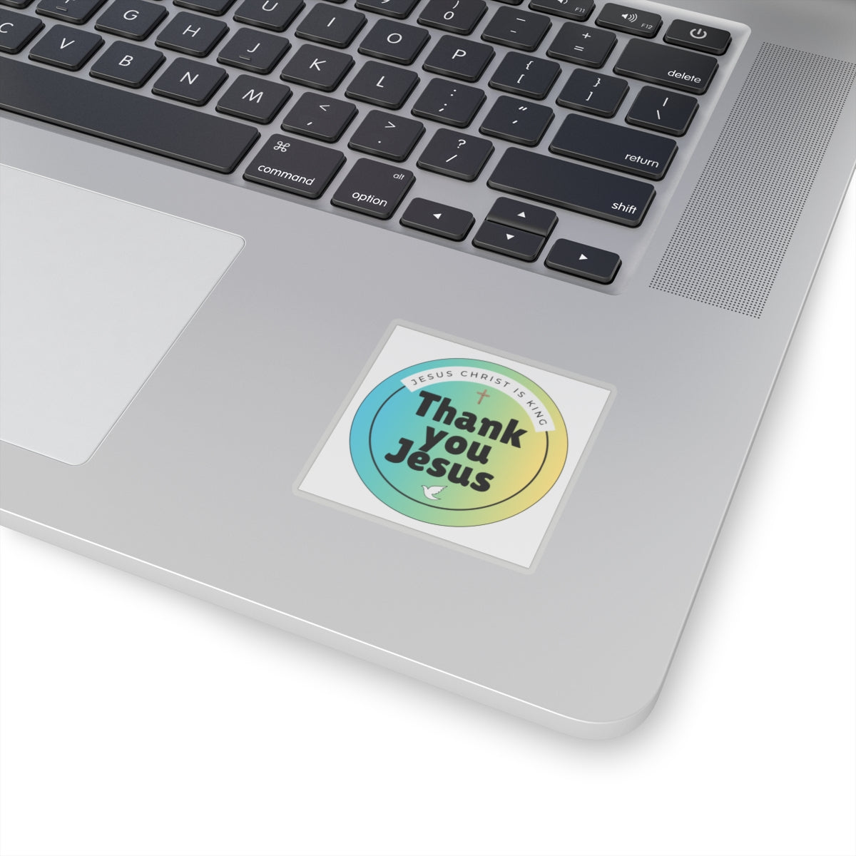 Thank You Jesus Stickers (Green-Yellow)