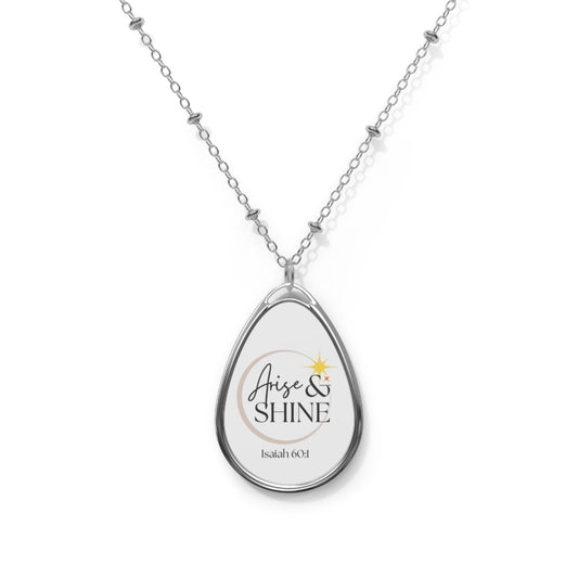Arise & Shine Oval Necklace