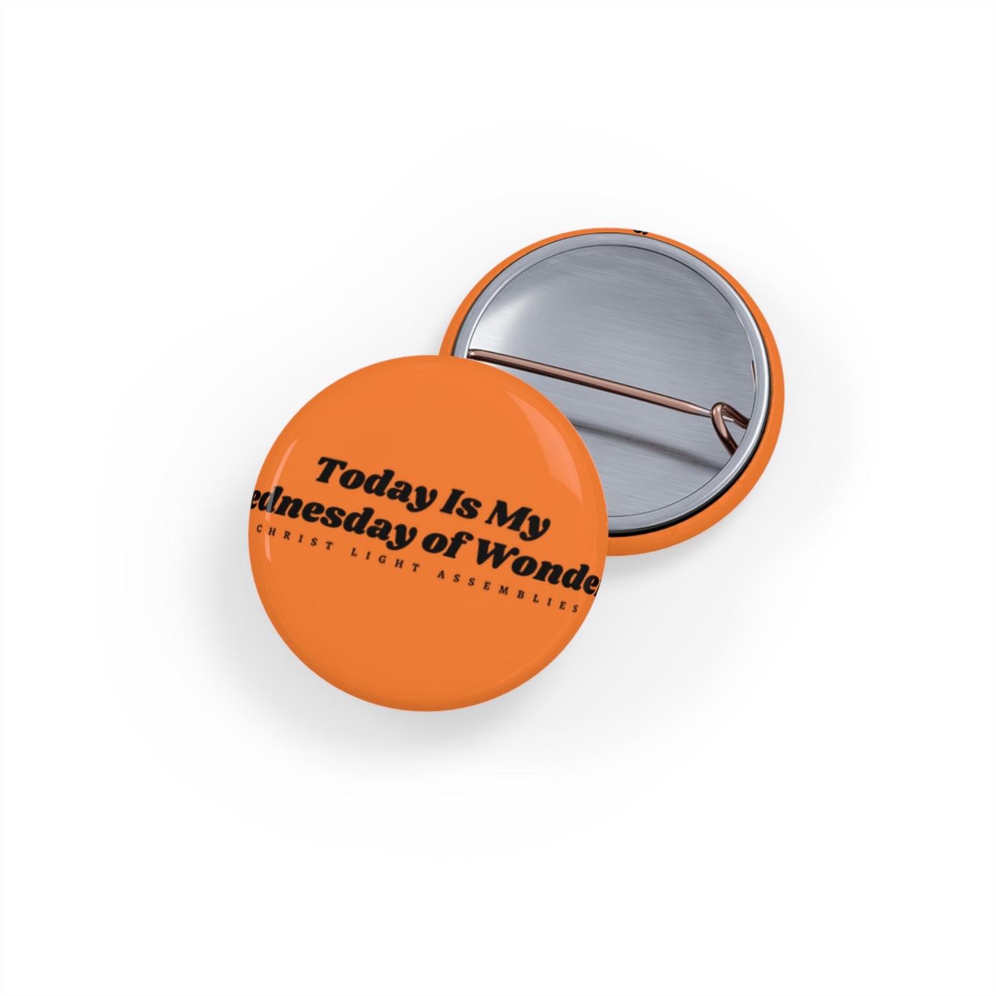 Wednesday of Wonders CLa Round Pins