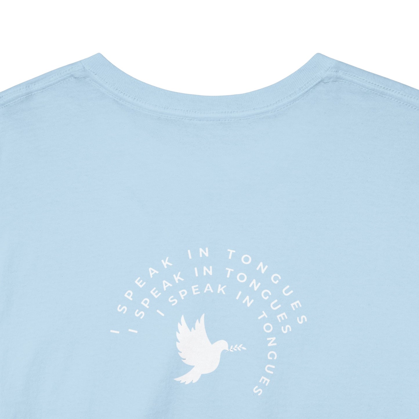 Speak In Tongues White Dove Unisex Cotton T-Shirt