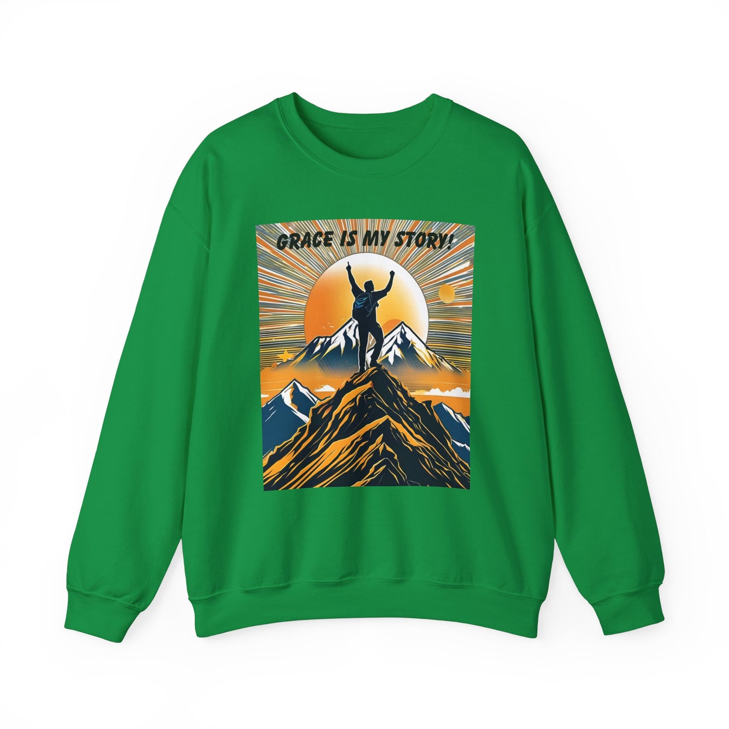Grace Is My Story Unisex Crewneck Sweatshirt