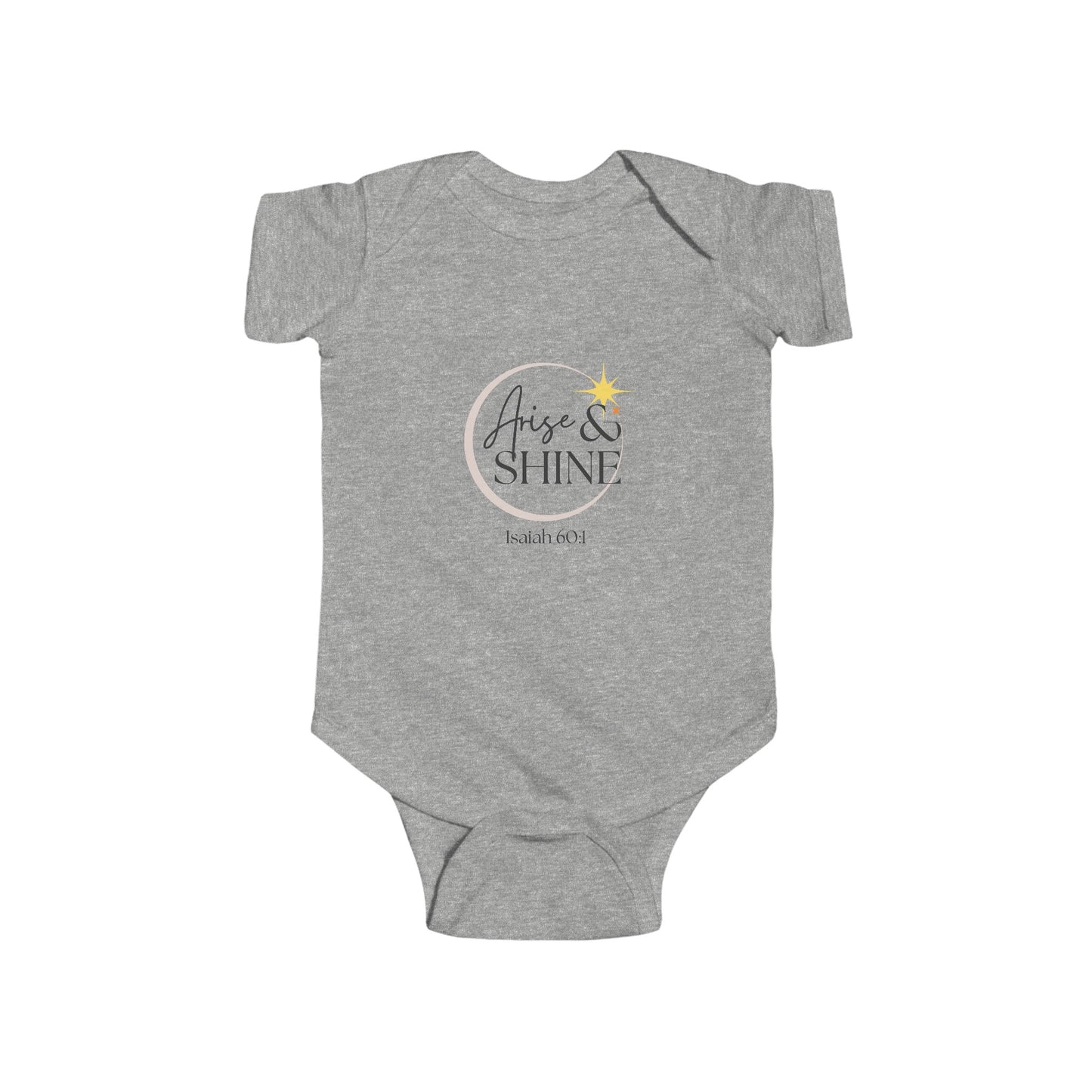 Arise & Shine Infant Fine Jersey Bodysuit
