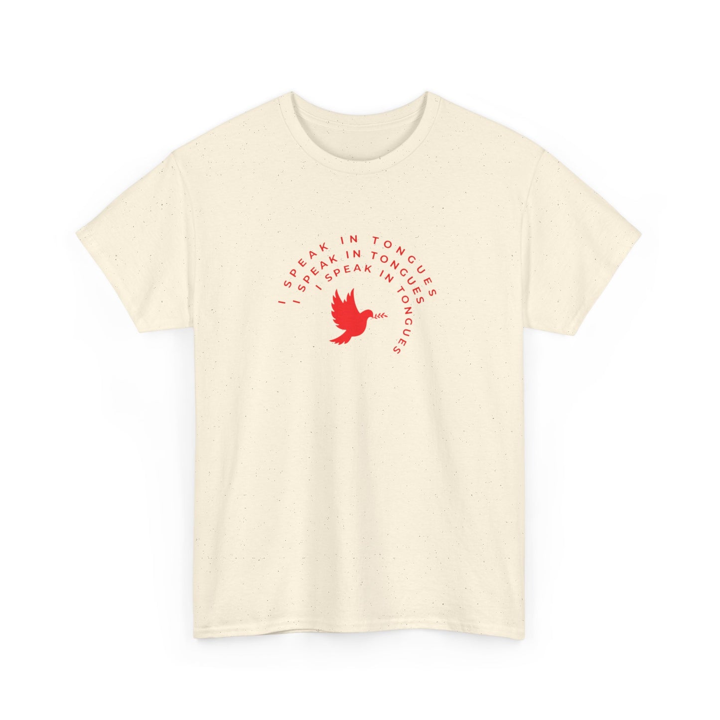 Speak In Tongues Red Dove Unisex Cotton T-Shirt