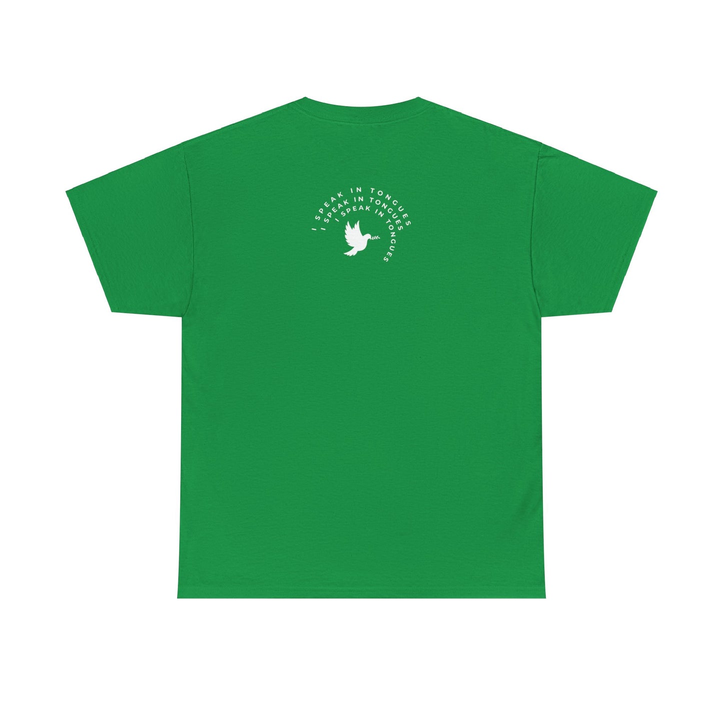 Speak In Tongues White Dove Unisex Cotton T-Shirt