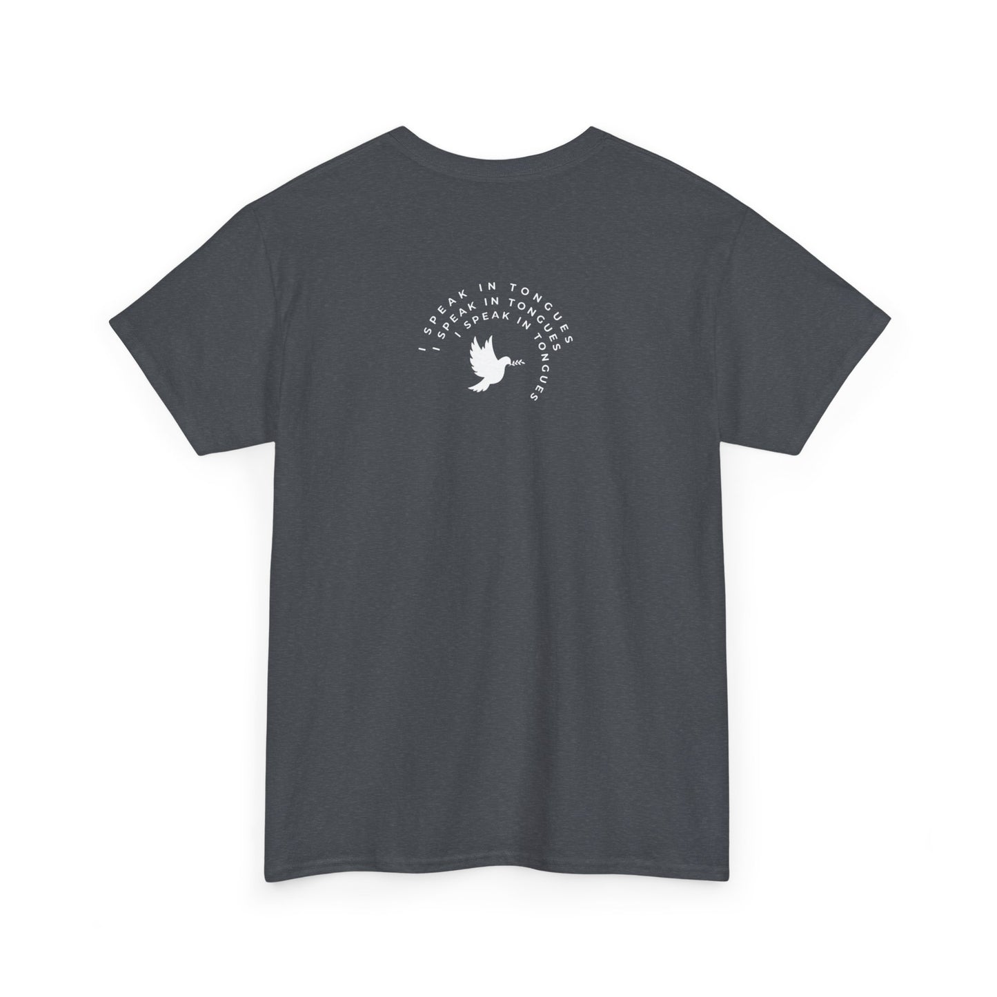Speak In Tongues White Dove Unisex Cotton T-Shirt