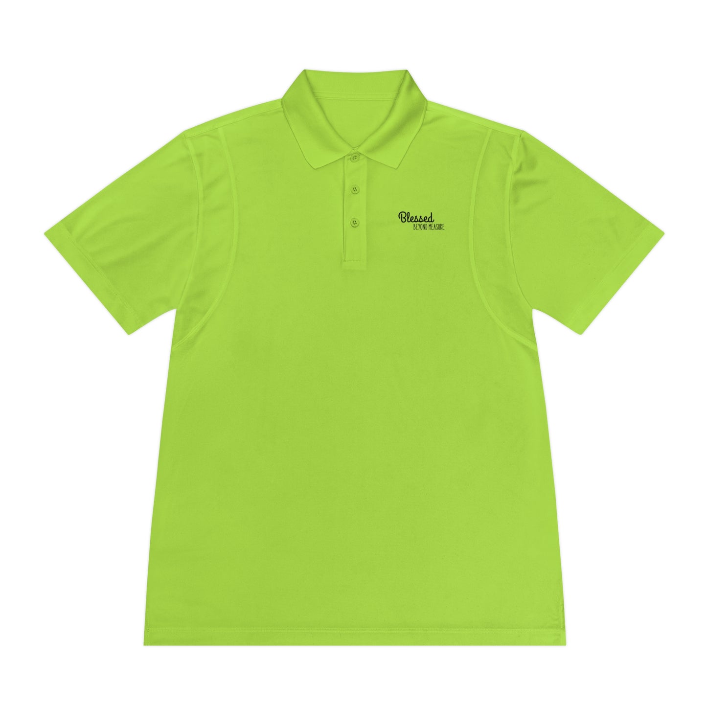 Blessed Beyond Measure Men's Sport Polo Shirt